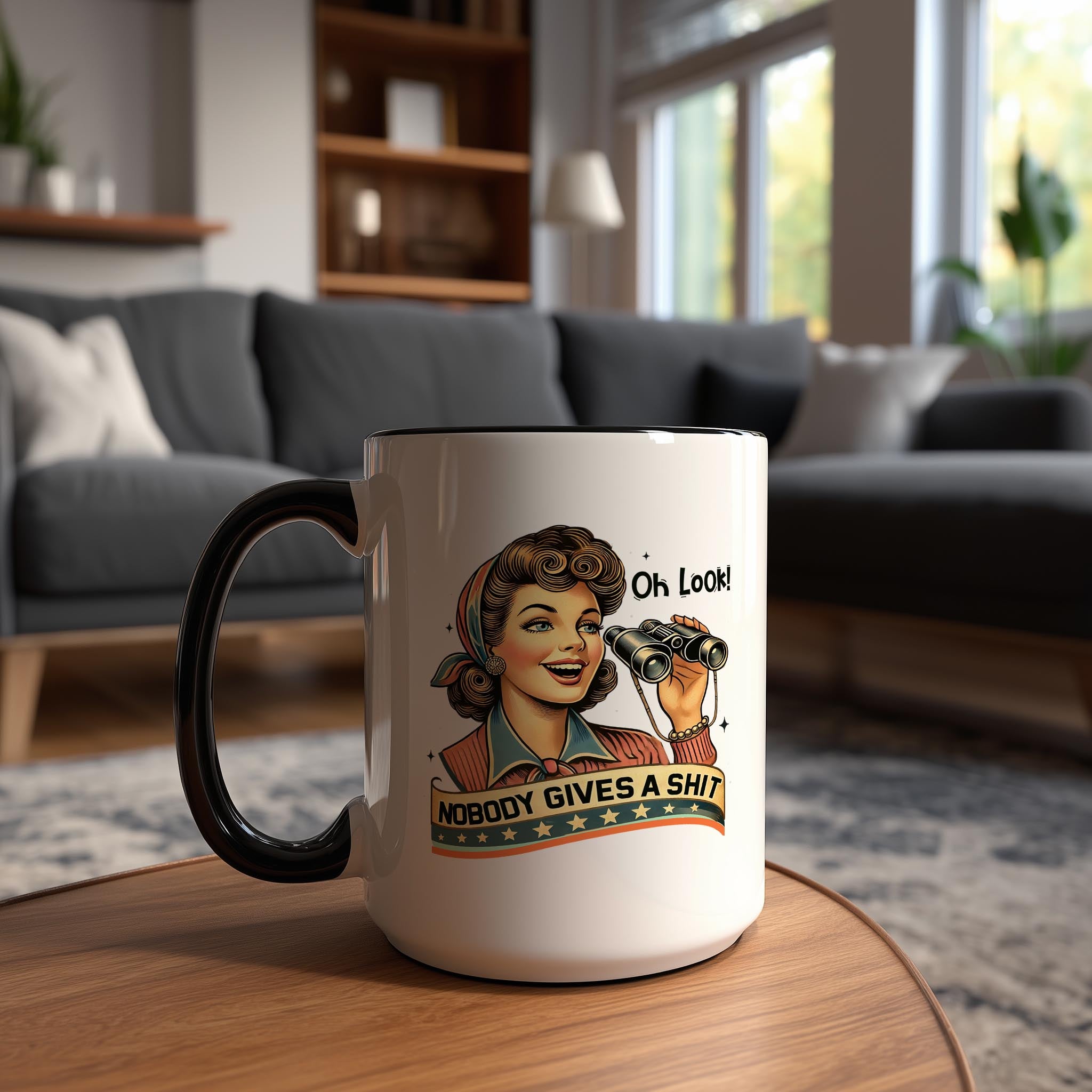 Nobody Gives A Sh*t - Adult Humor Mug