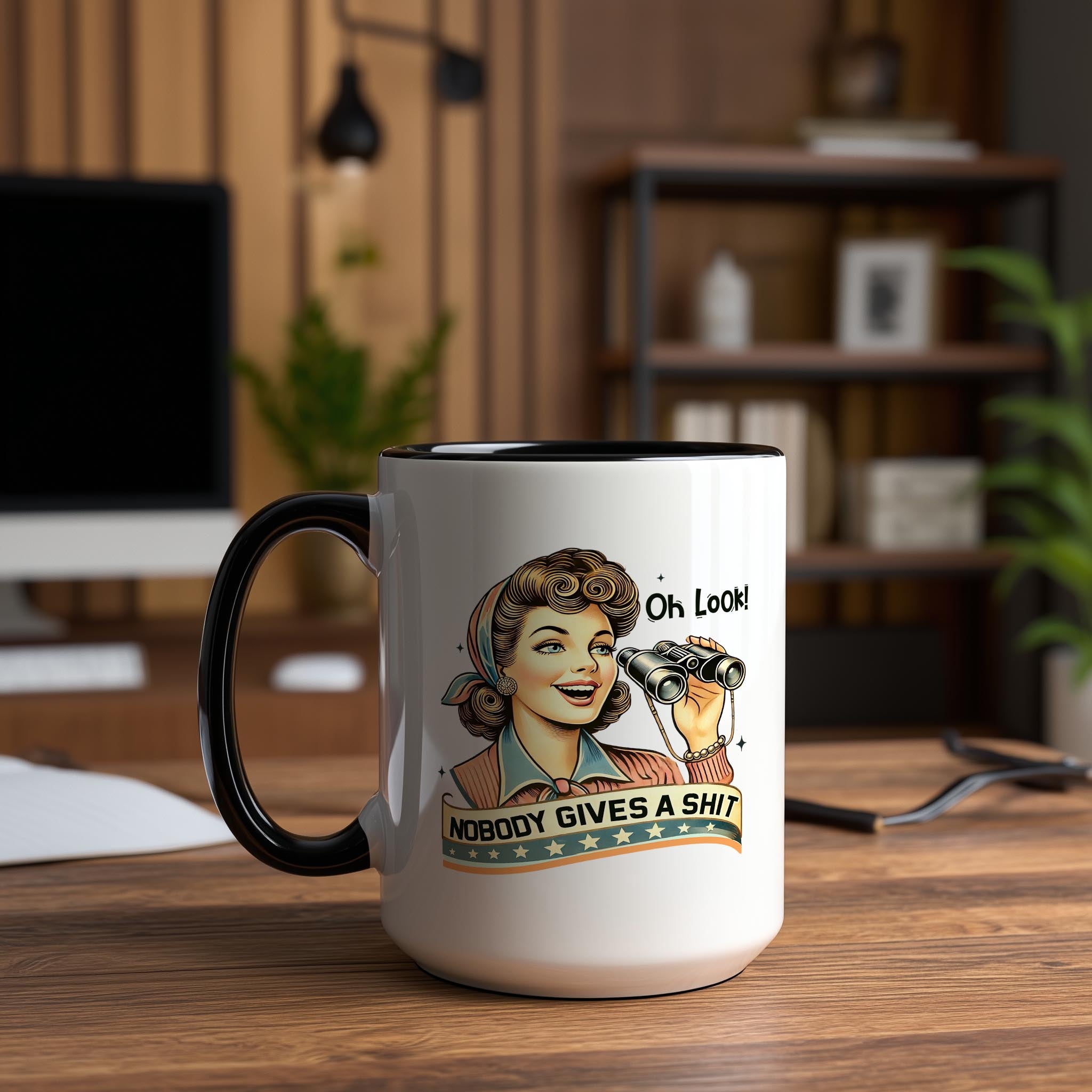 Nobody Gives A Sh*t - Adult Humor Mug