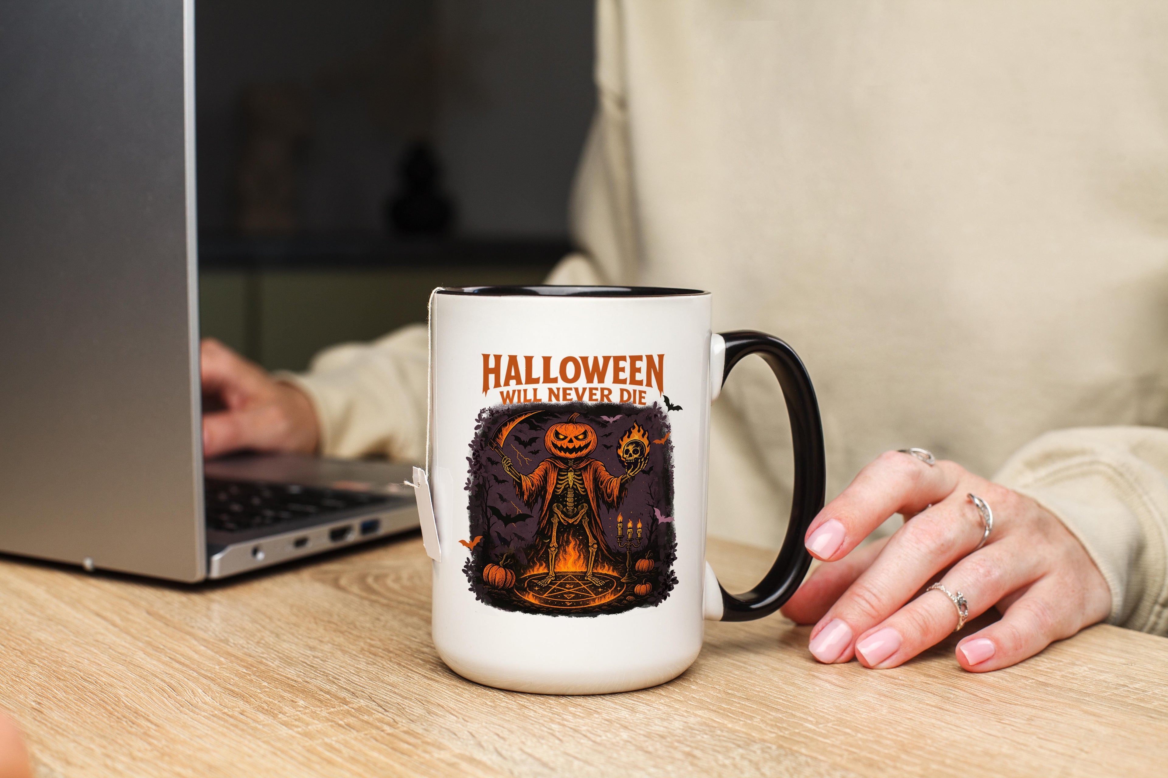 Halloween Will Never Die - Halloween Mug