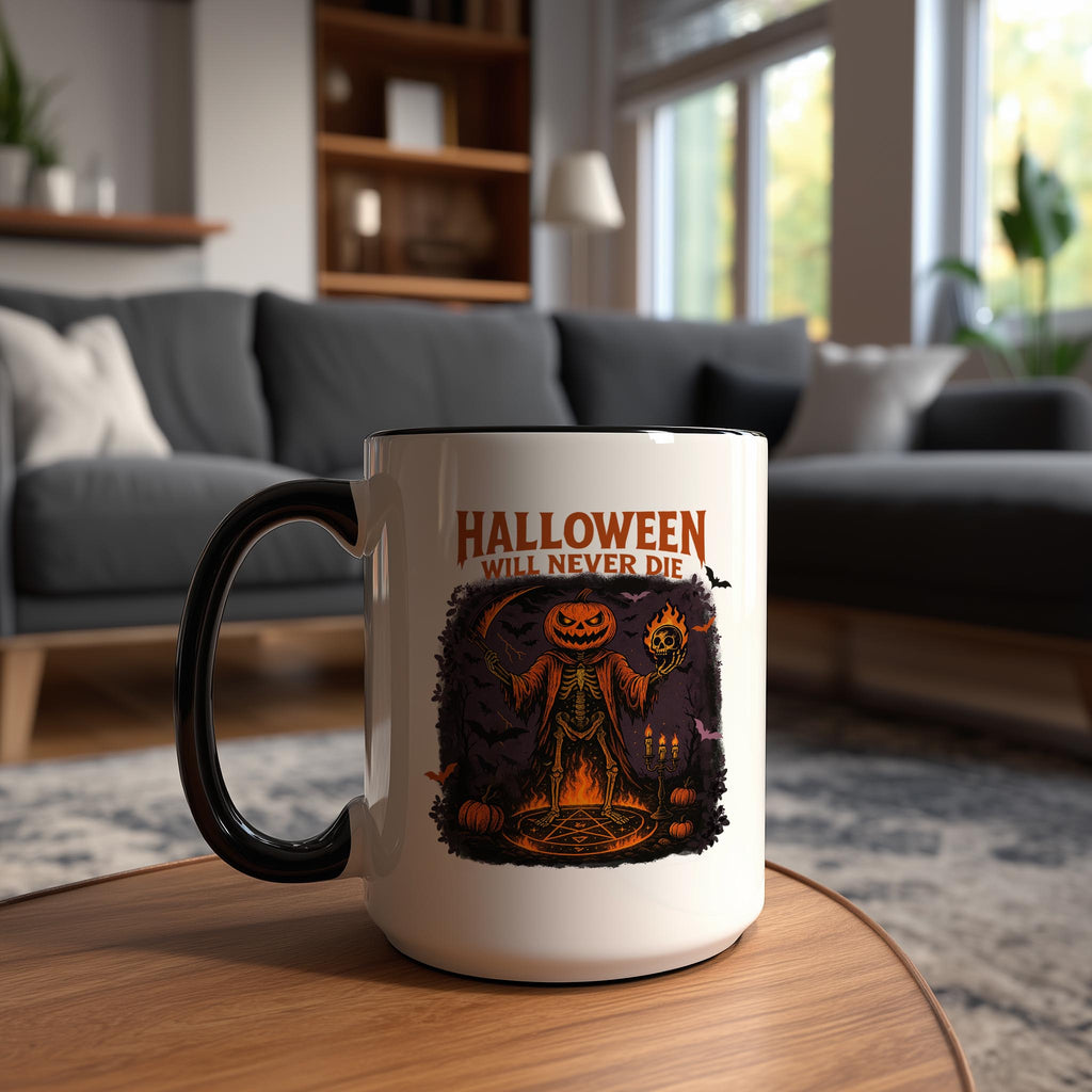 Halloween Will Never Die - Halloween Mug