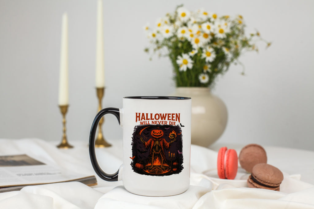 Halloween Will Never Die - Halloween Mug