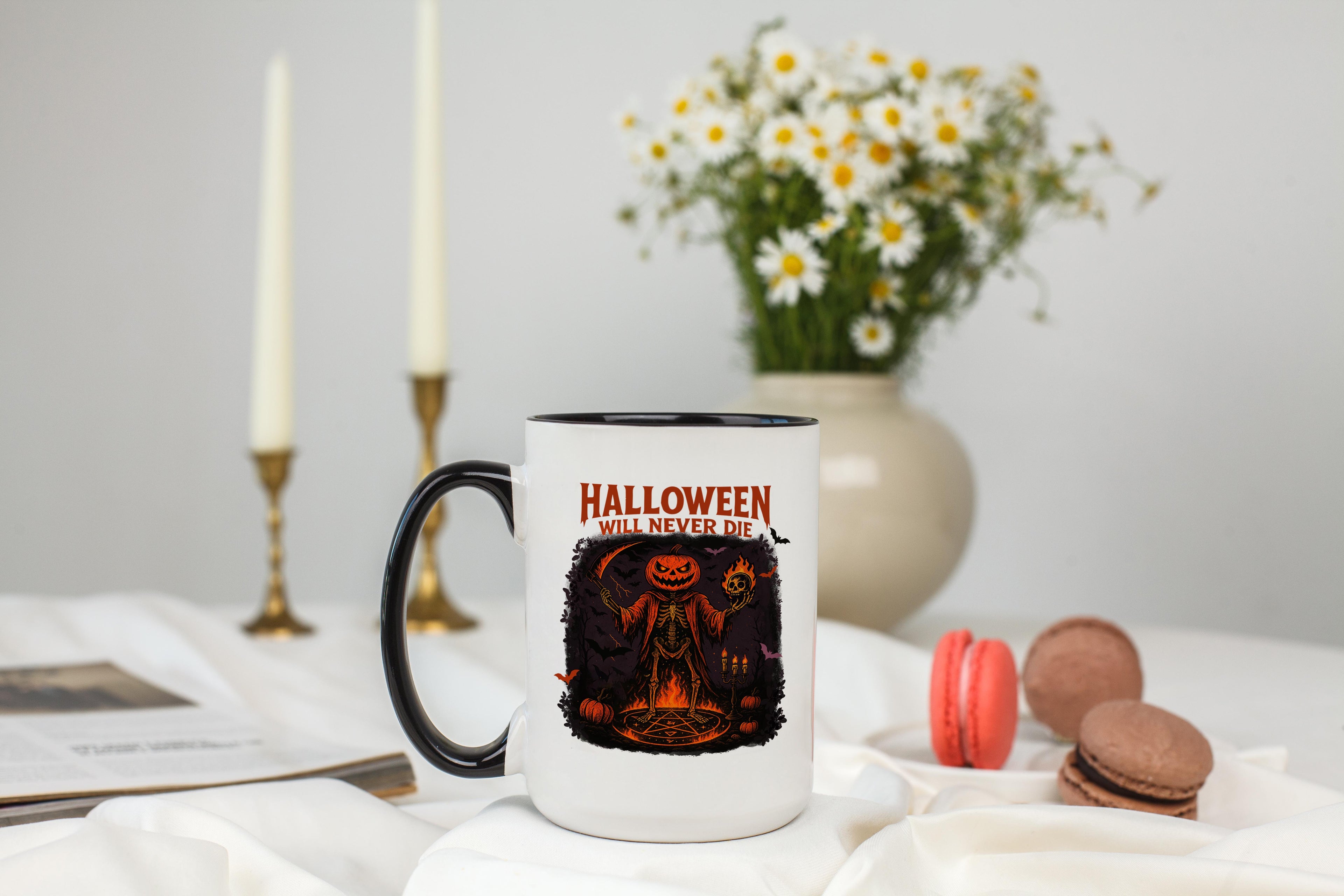 Halloween Will Never Die - Halloween Mug