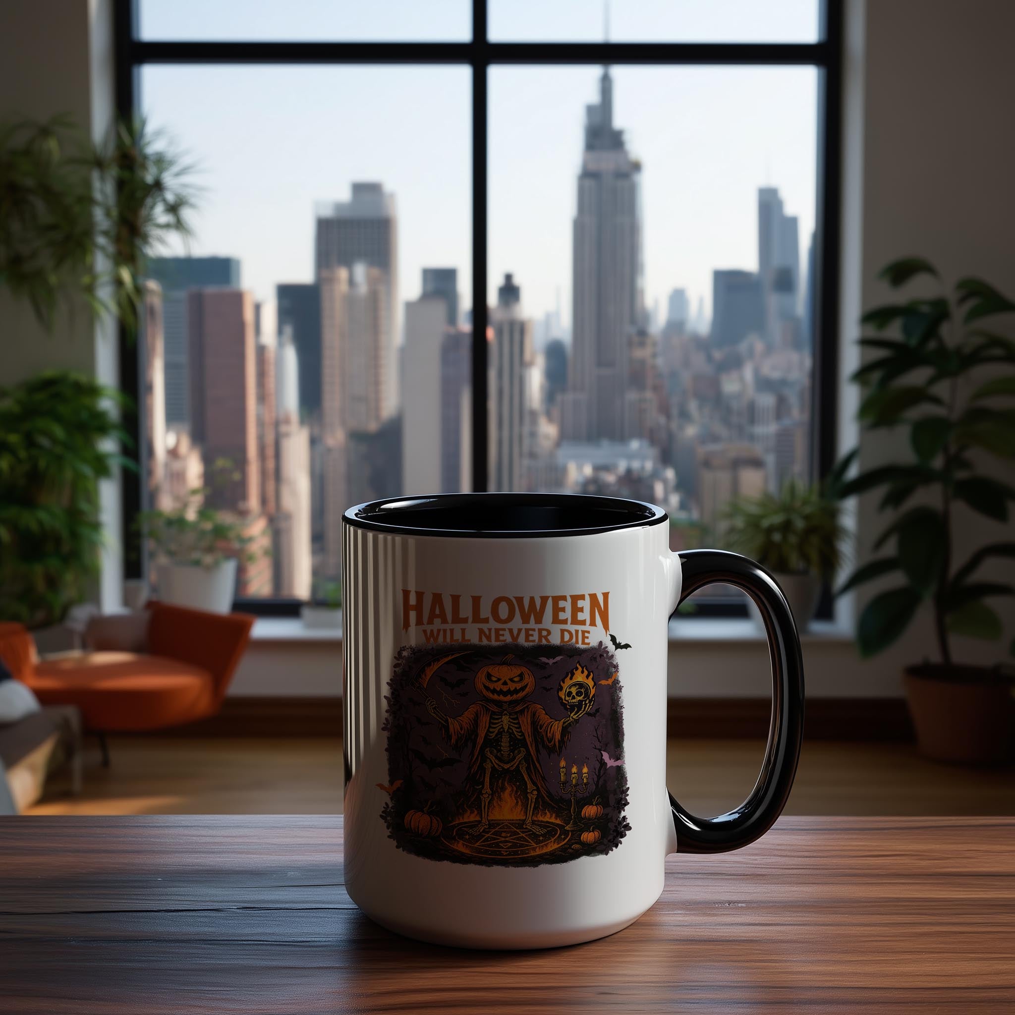 Halloween Will Never Die - Halloween Mug