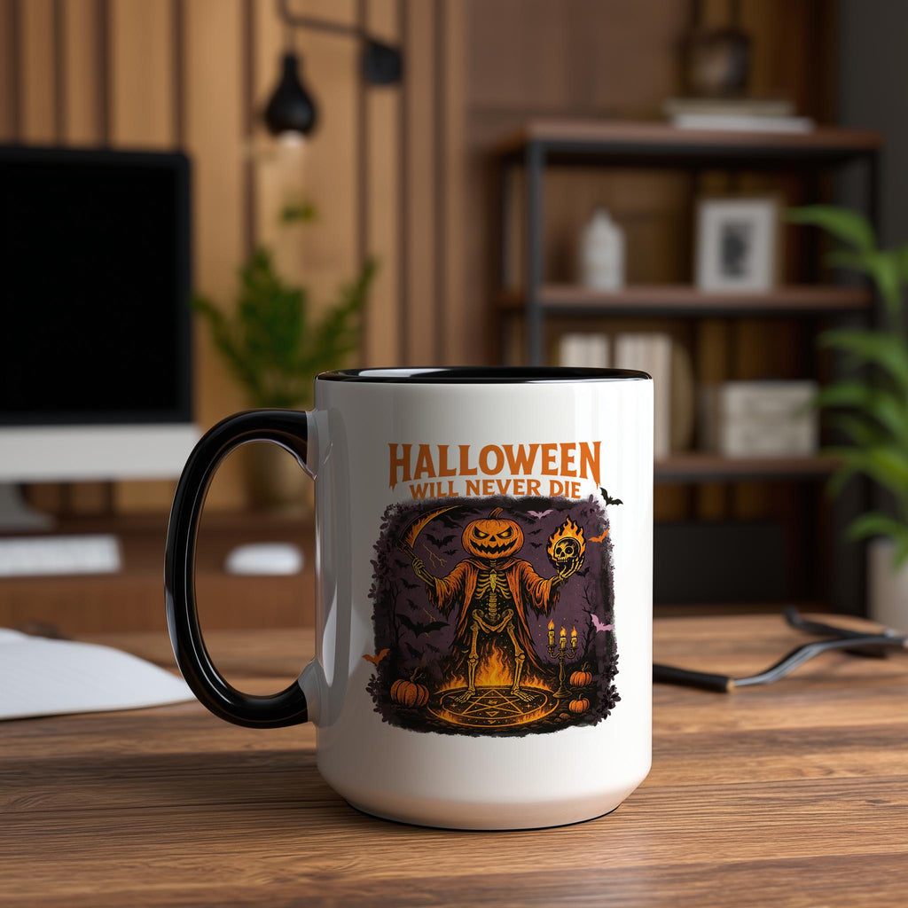 Halloween Will Never Die - Halloween Mug