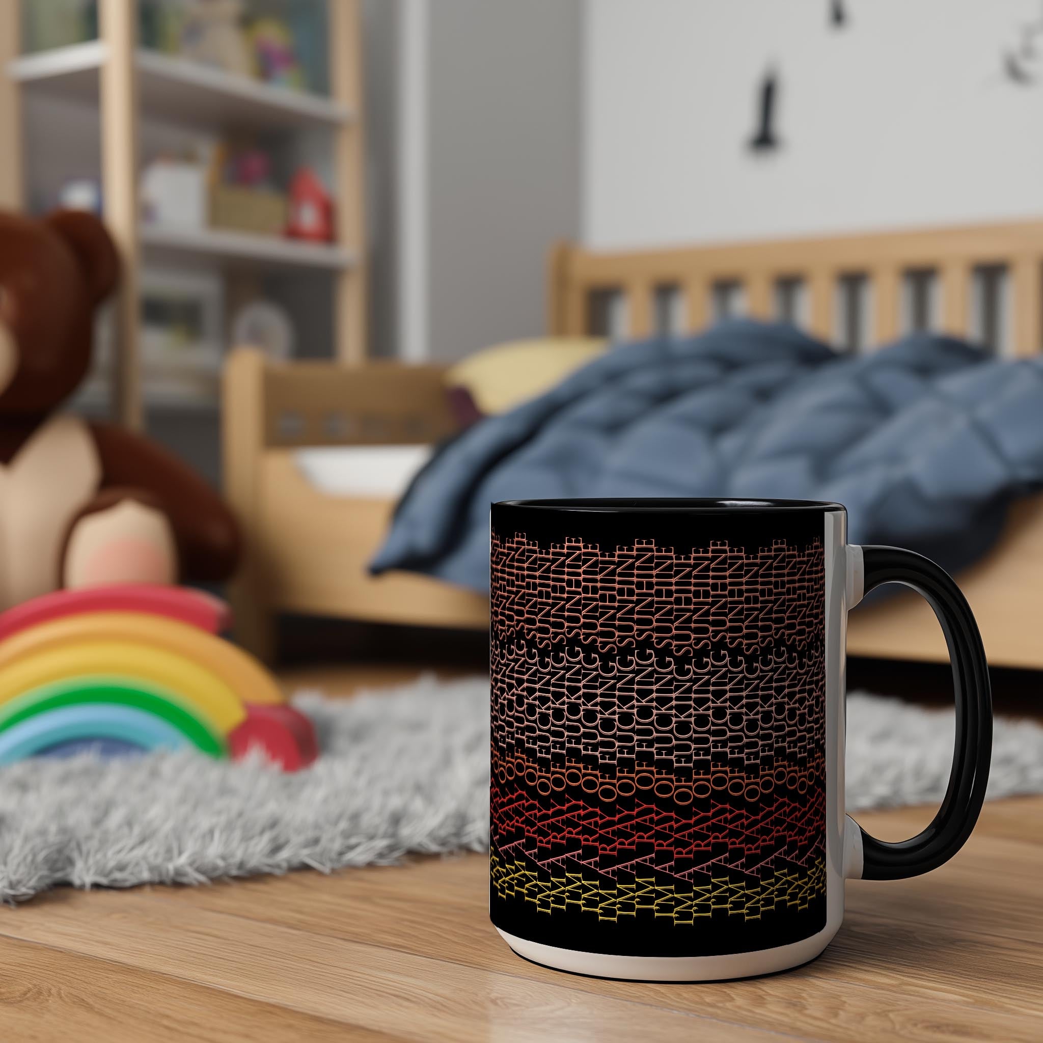 Hidden Message "I'm a Ray of F*cking Sunshine" Mug