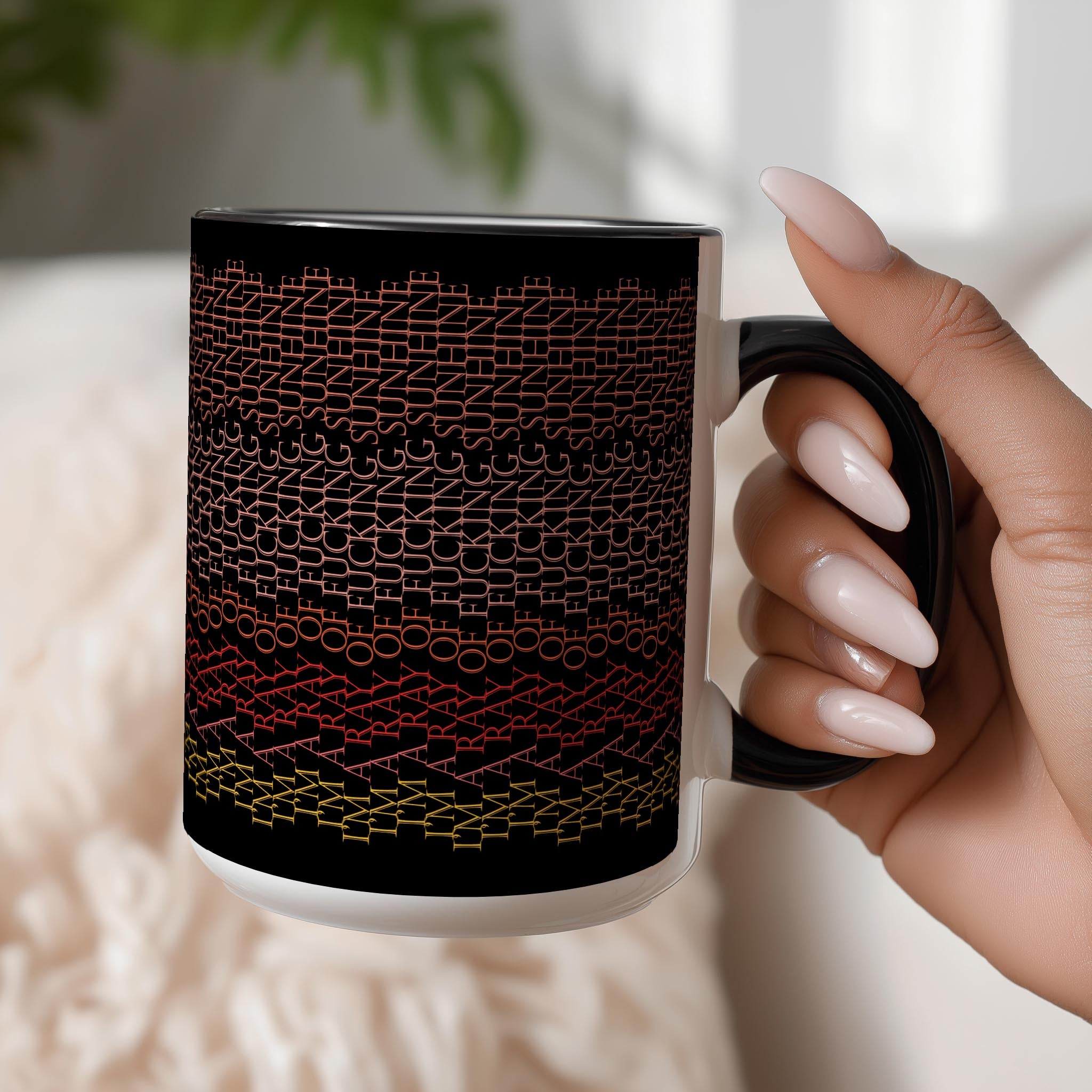 Hidden Message "I'm a Ray of F*cking Sunshine" Mug