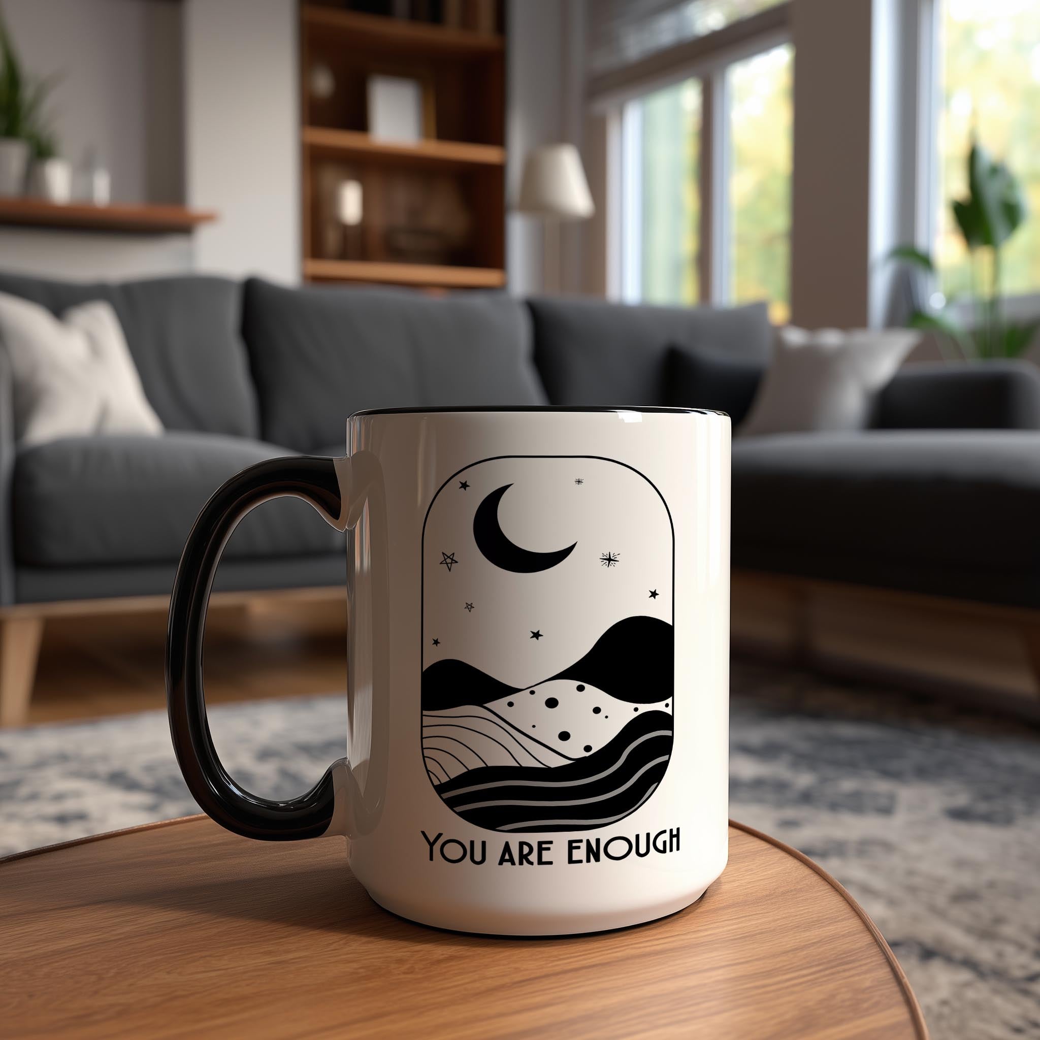 You Are Enough - Affirmation and Motivation Mug