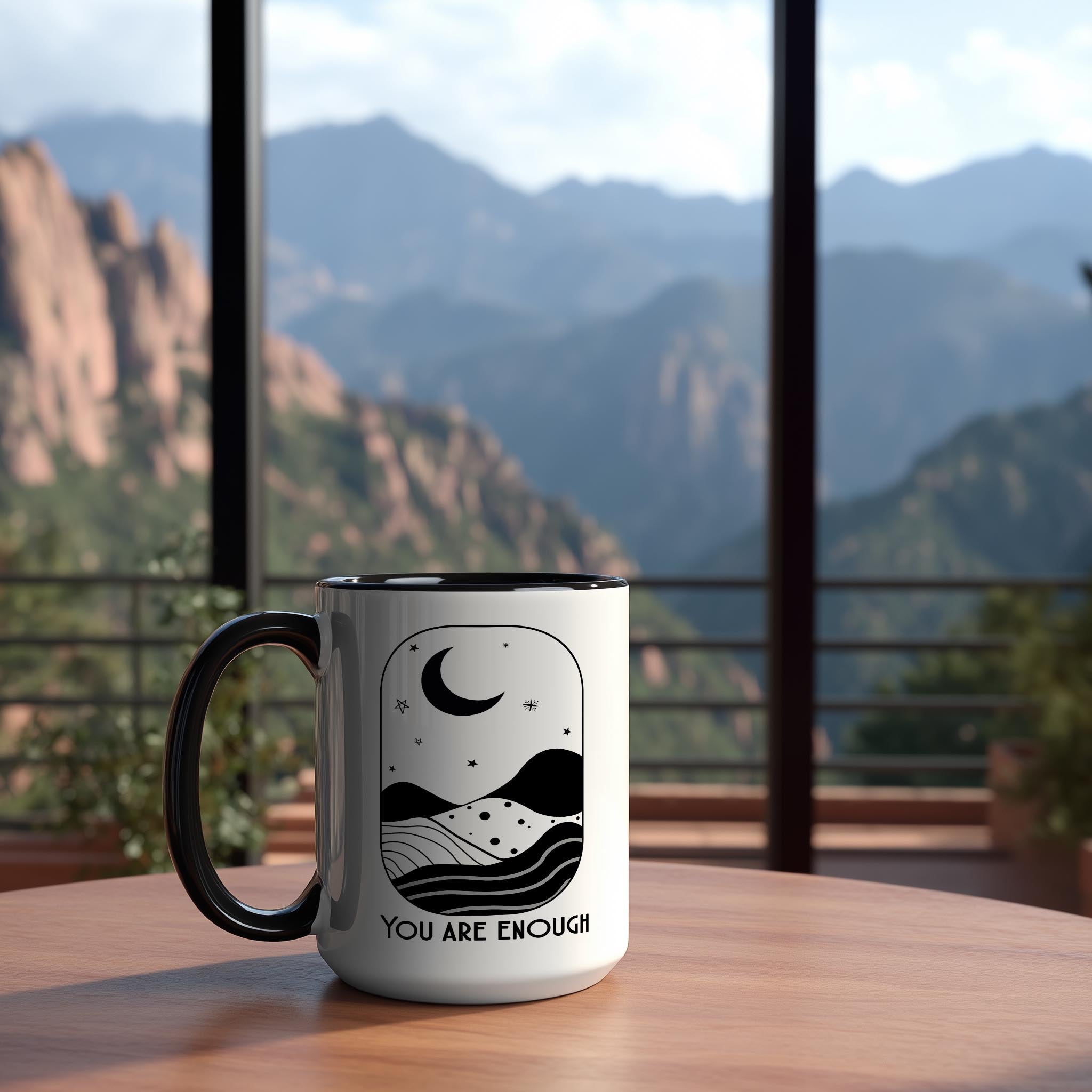 You Are Enough - Affirmation and Motivation Mug