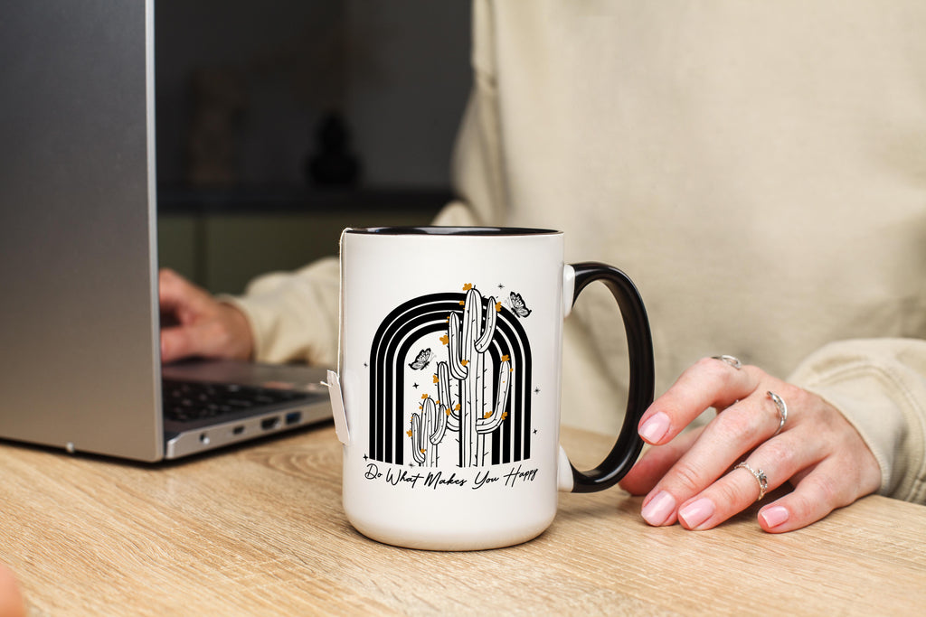 Do What Makes You Happy - Affirmation and Motivation Mug