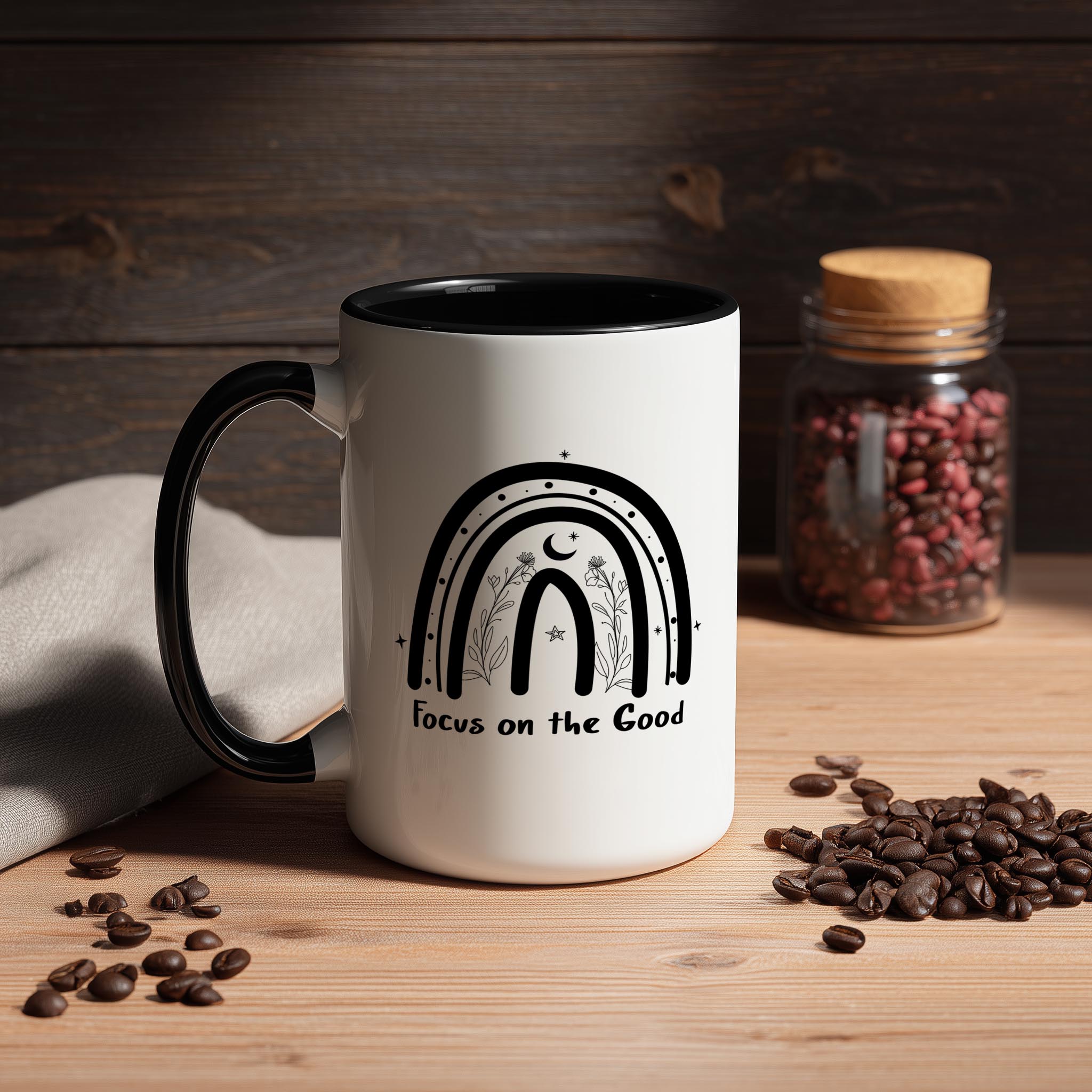 Focus on the Good - Affirmation and Motivation Mug