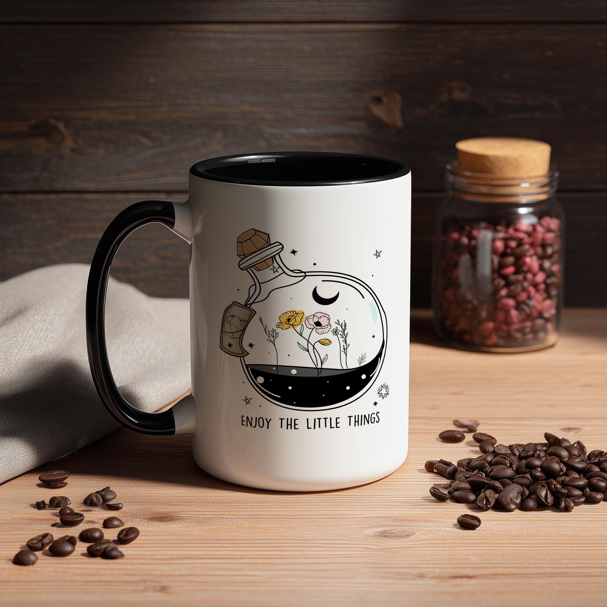 Enjoy the Little things - Affirmation and Motivation Mug