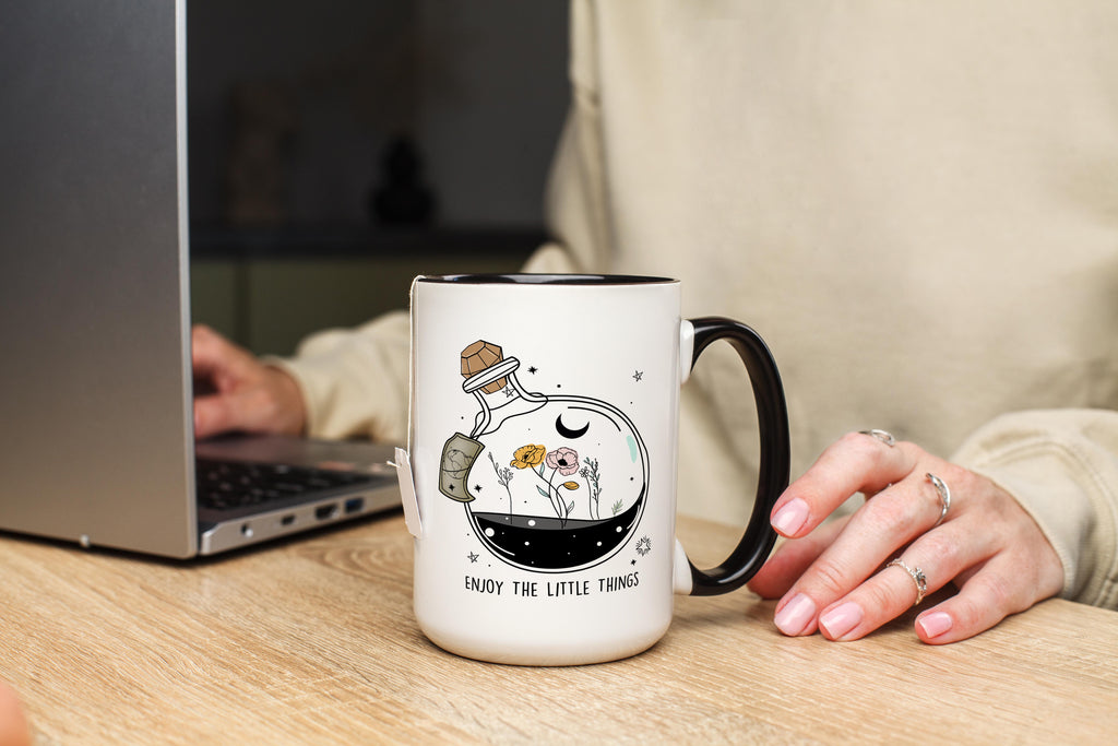 Enjoy the Little things - Affirmation and Motivation Mug