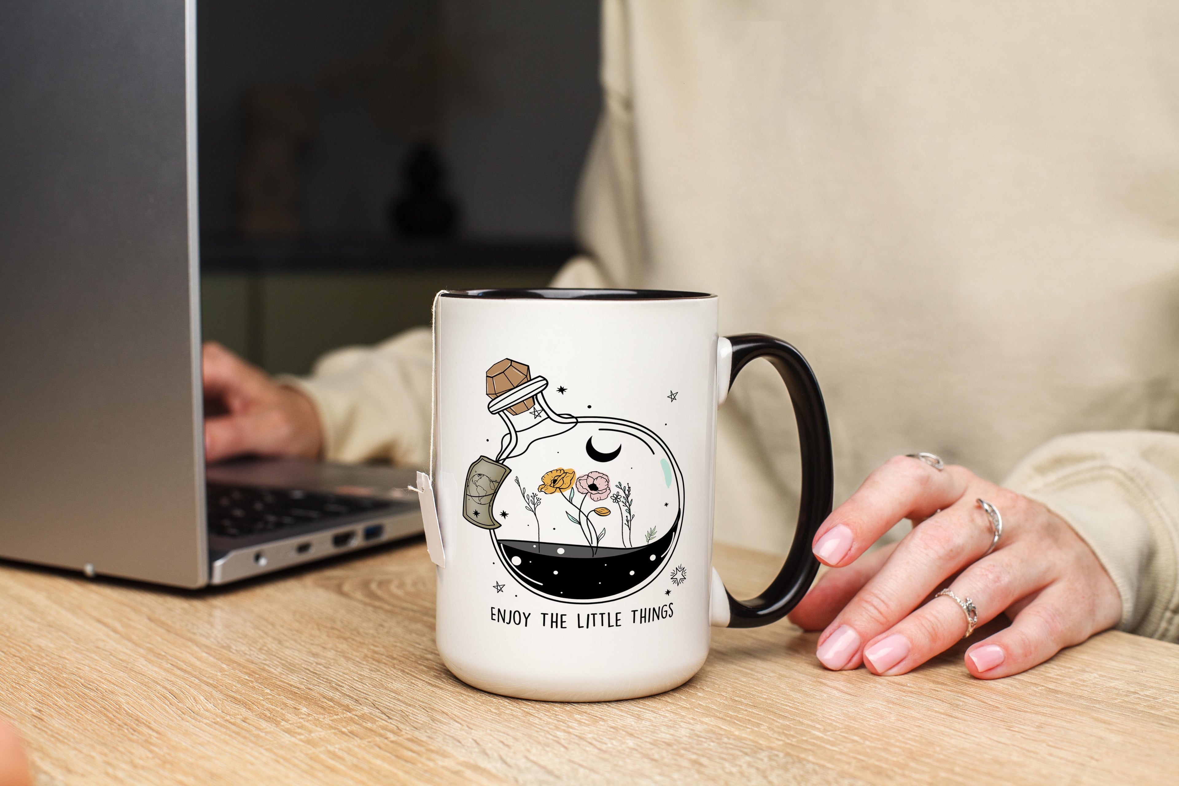 Enjoy the Little things - Affirmation and Motivation Mug