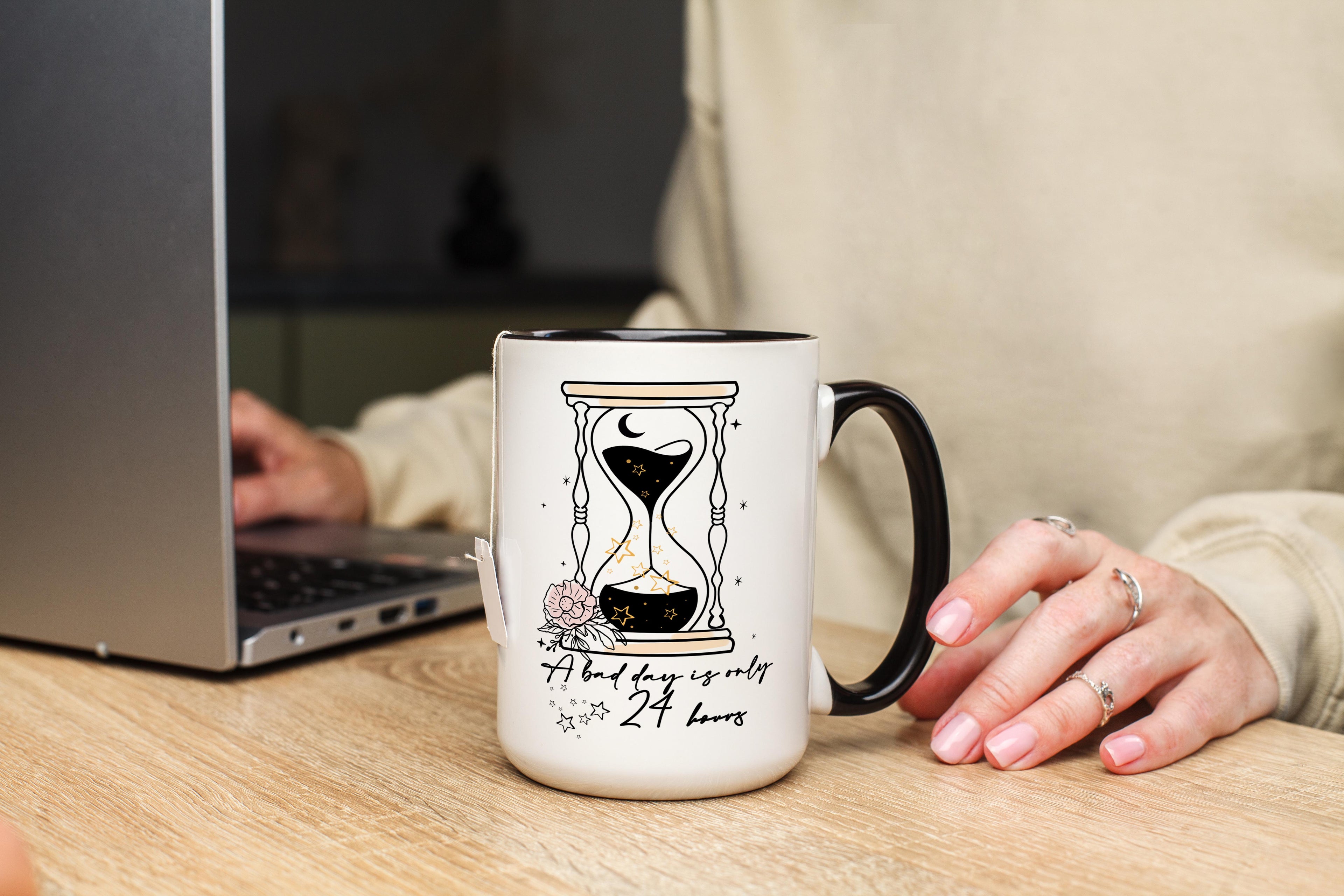 A Bad Day is only 24 Hours - Affirmation and Motivation Mug