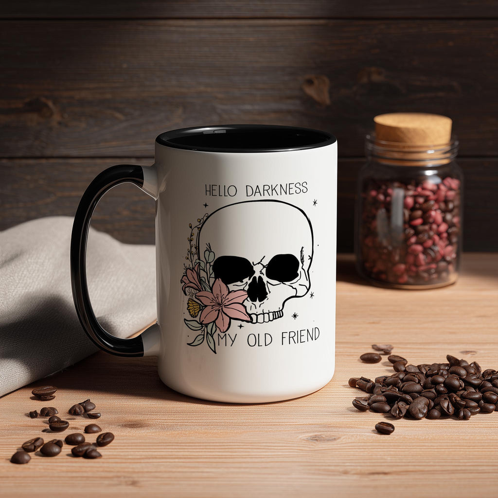 Hello Darkness My Old Friend - Adult Humor Mug