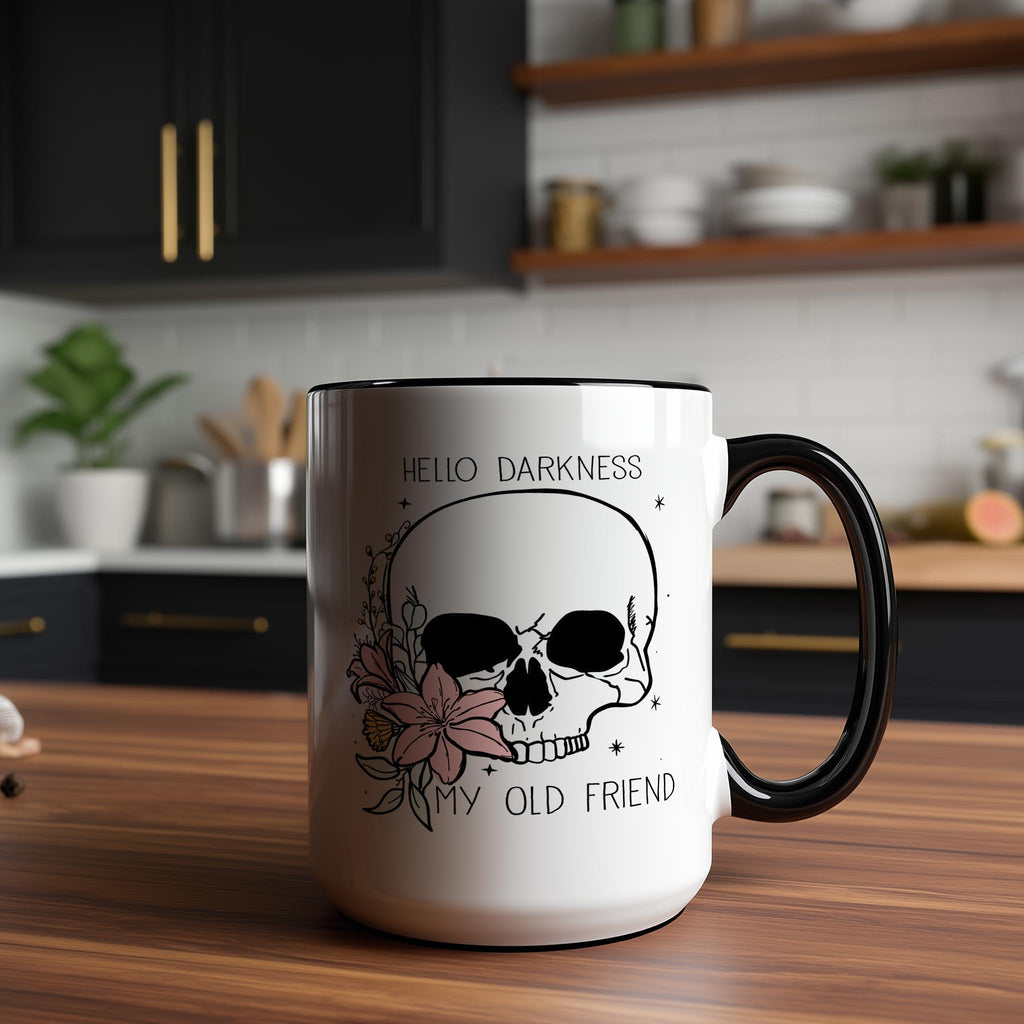 Hello Darkness My Old Friend - Adult Humor Mug