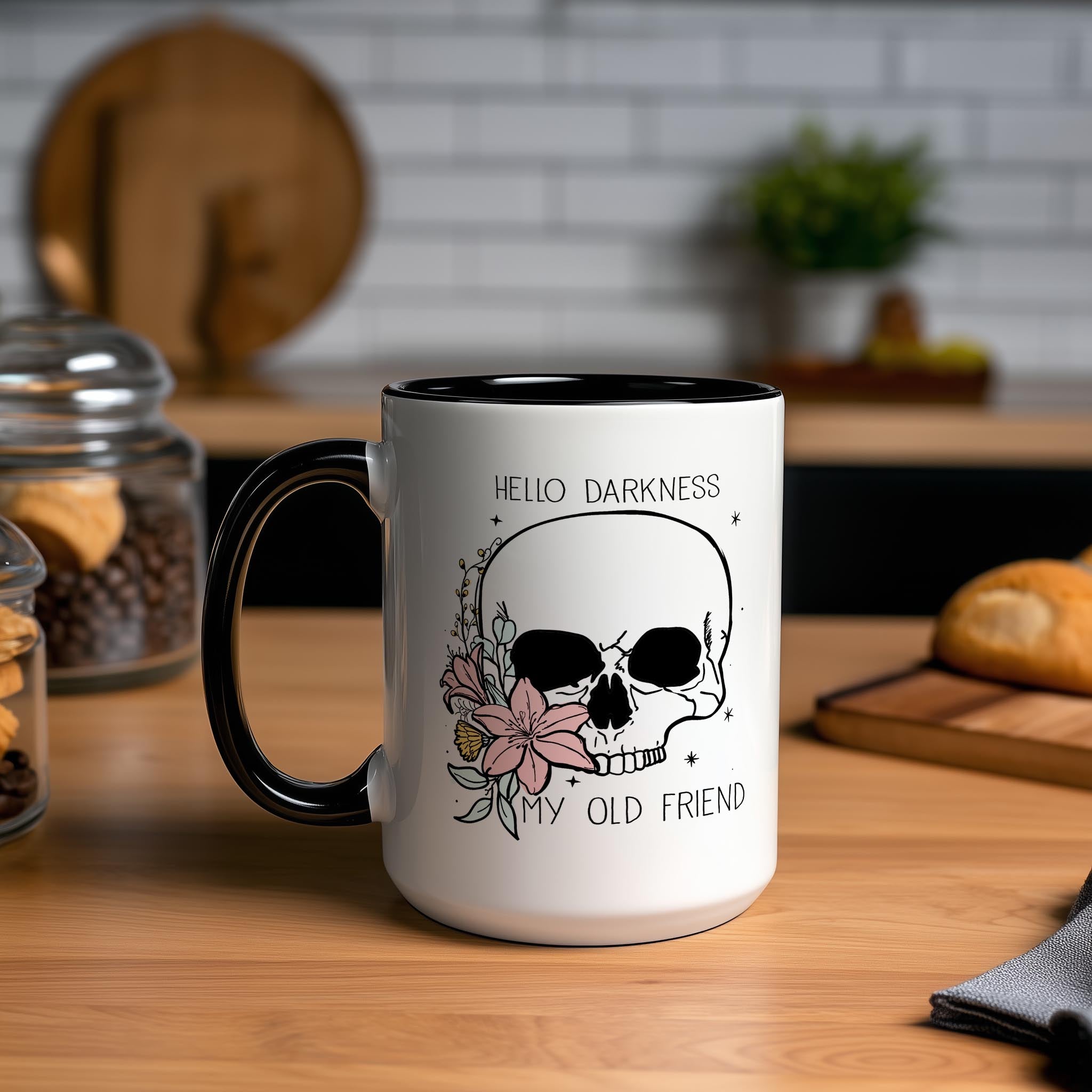 Hello Darkness My Old Friend - Adult Humor Mug