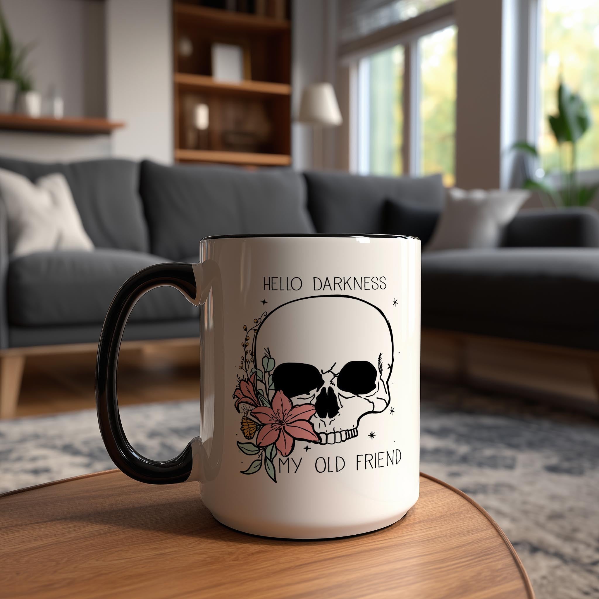 Hello Darkness My Old Friend - Adult Humor Mug