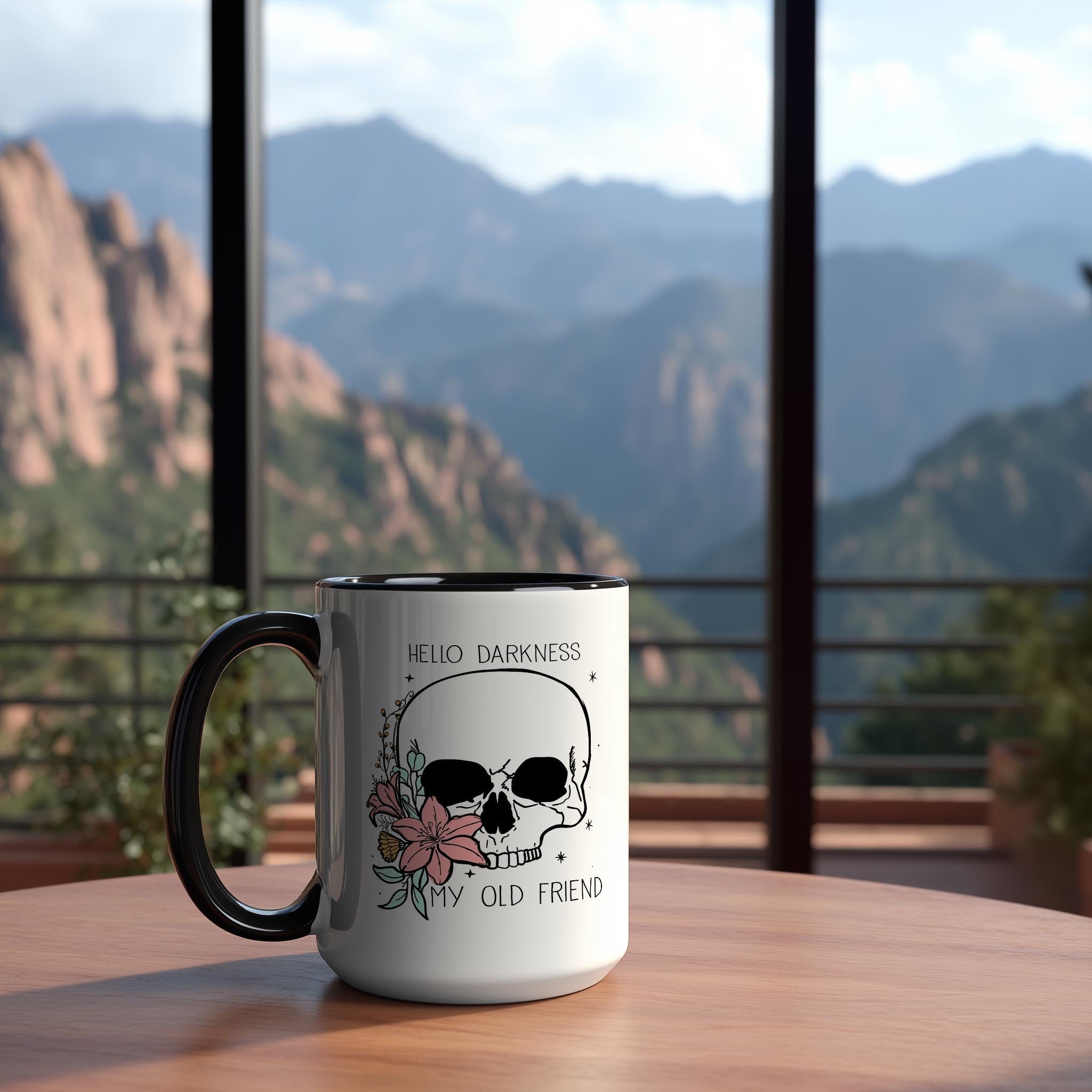 Hello Darkness My Old Friend - Adult Humor Mug