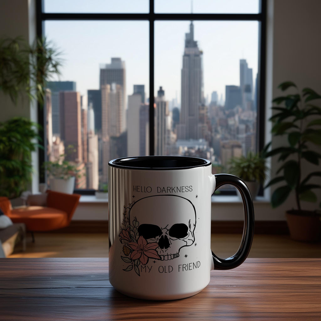 Hello Darkness My Old Friend - Adult Humor Mug