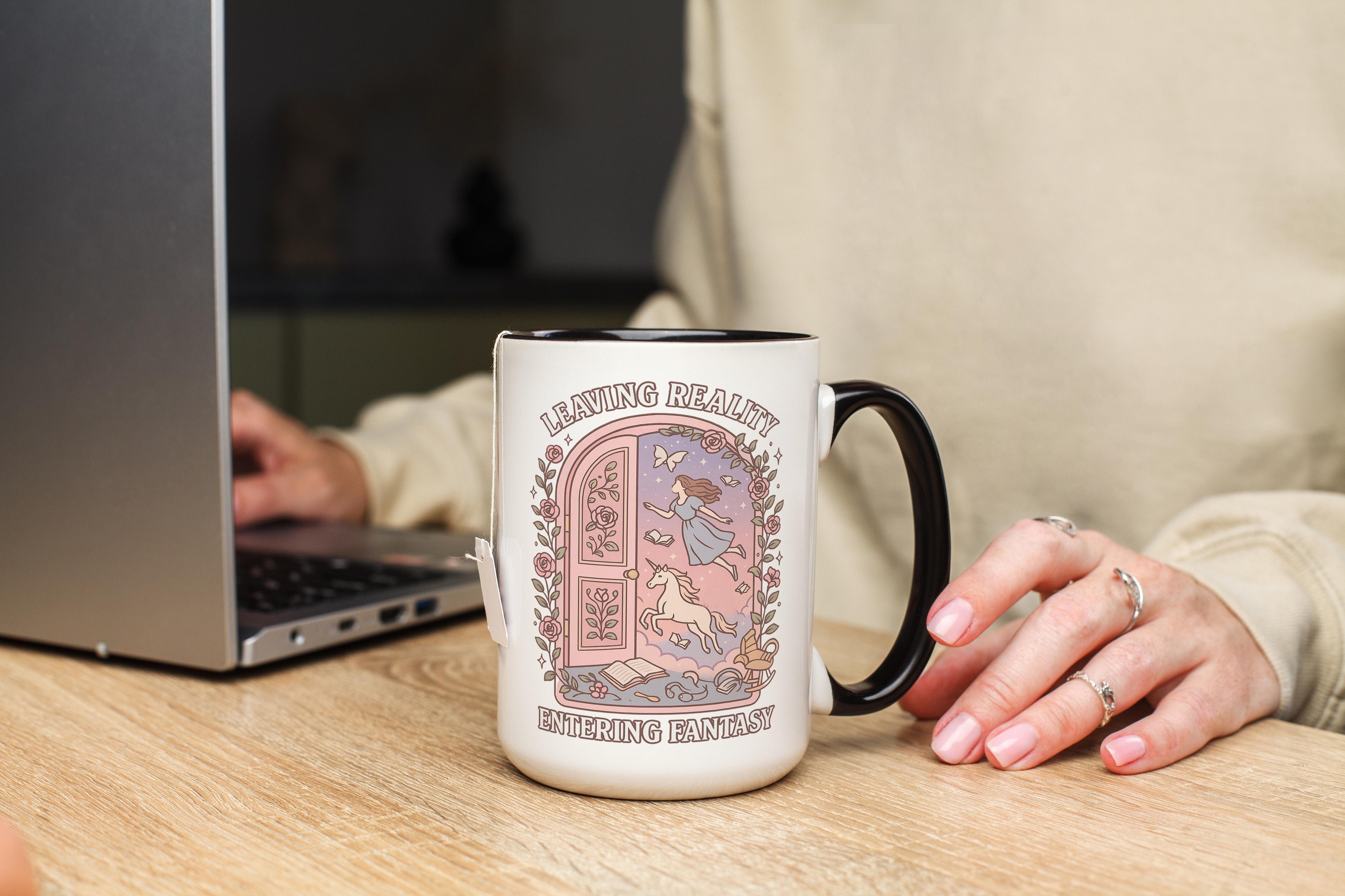 Leaving Reality, Entering Fantasy - Hobbies and Interests Mug