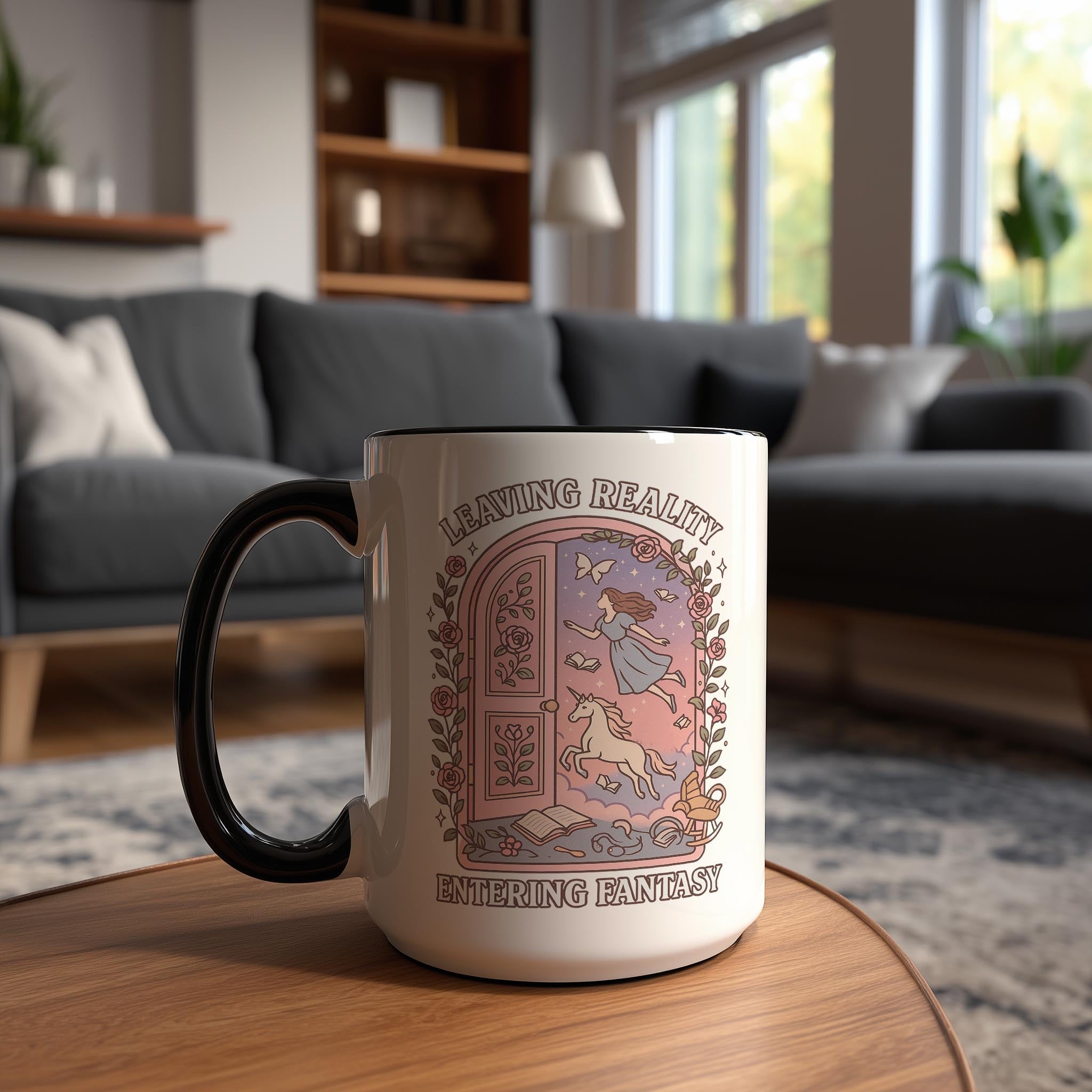 Leaving Reality, Entering Fantasy - Hobbies and Interests Mug