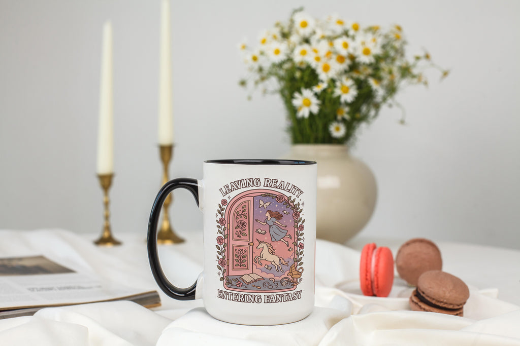 Leaving Reality, Entering Fantasy - Hobbies and Interests Mug