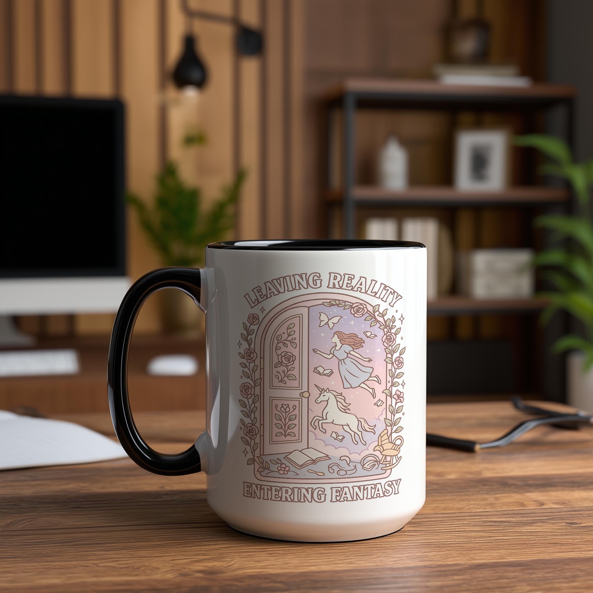 Leaving Reality, Entering Fantasy - Hobbies and Interests Mug
