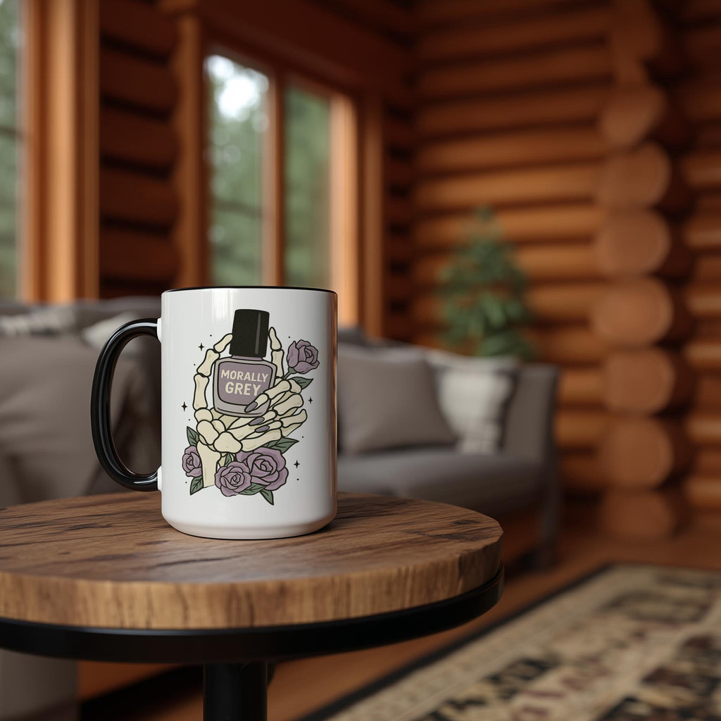 Morally Grey - Adult Humor Mug