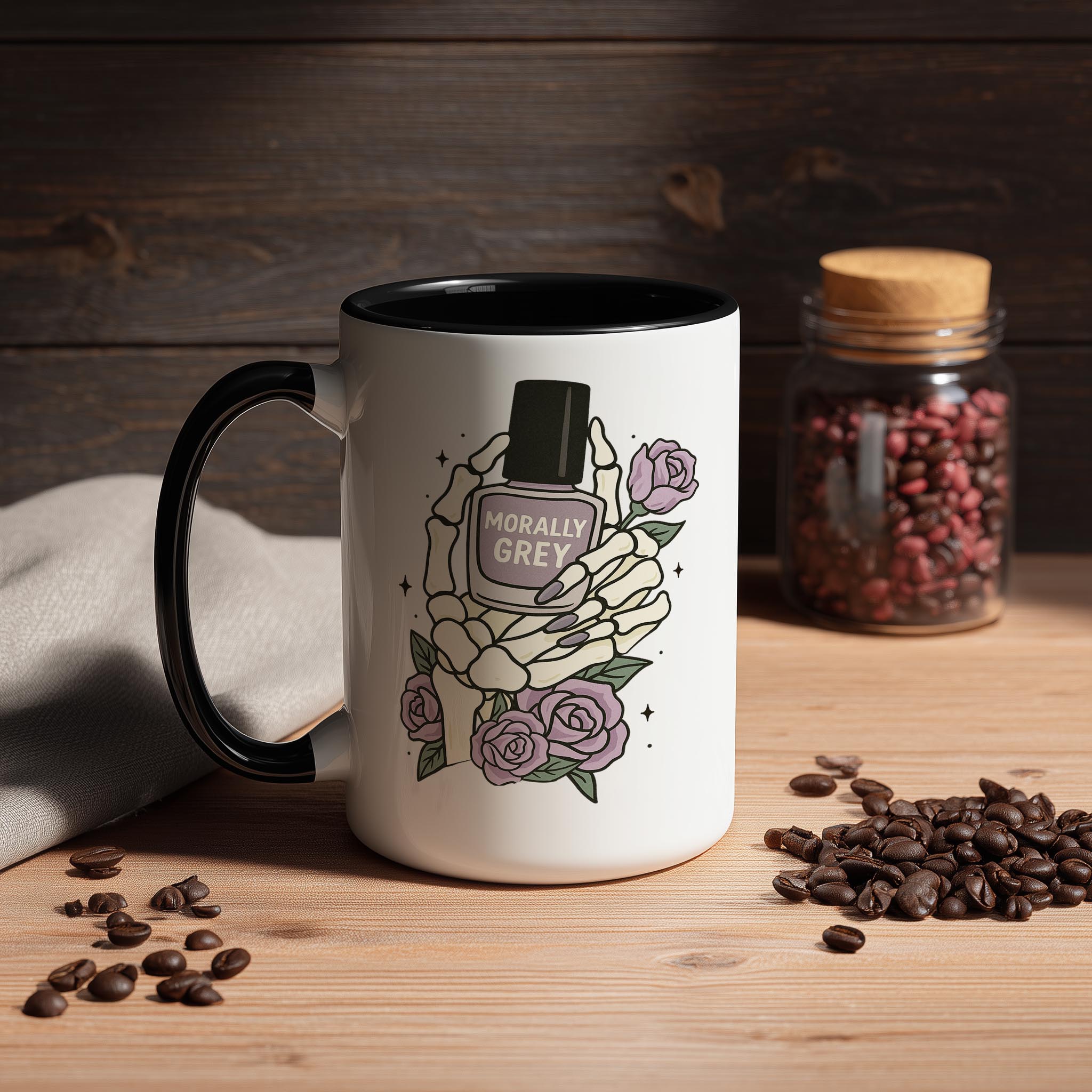 Morally Grey - Adult Humor Mug