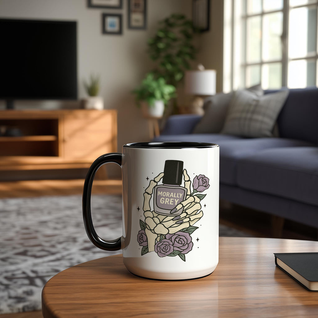 Morally Grey - Adult Humor Mug