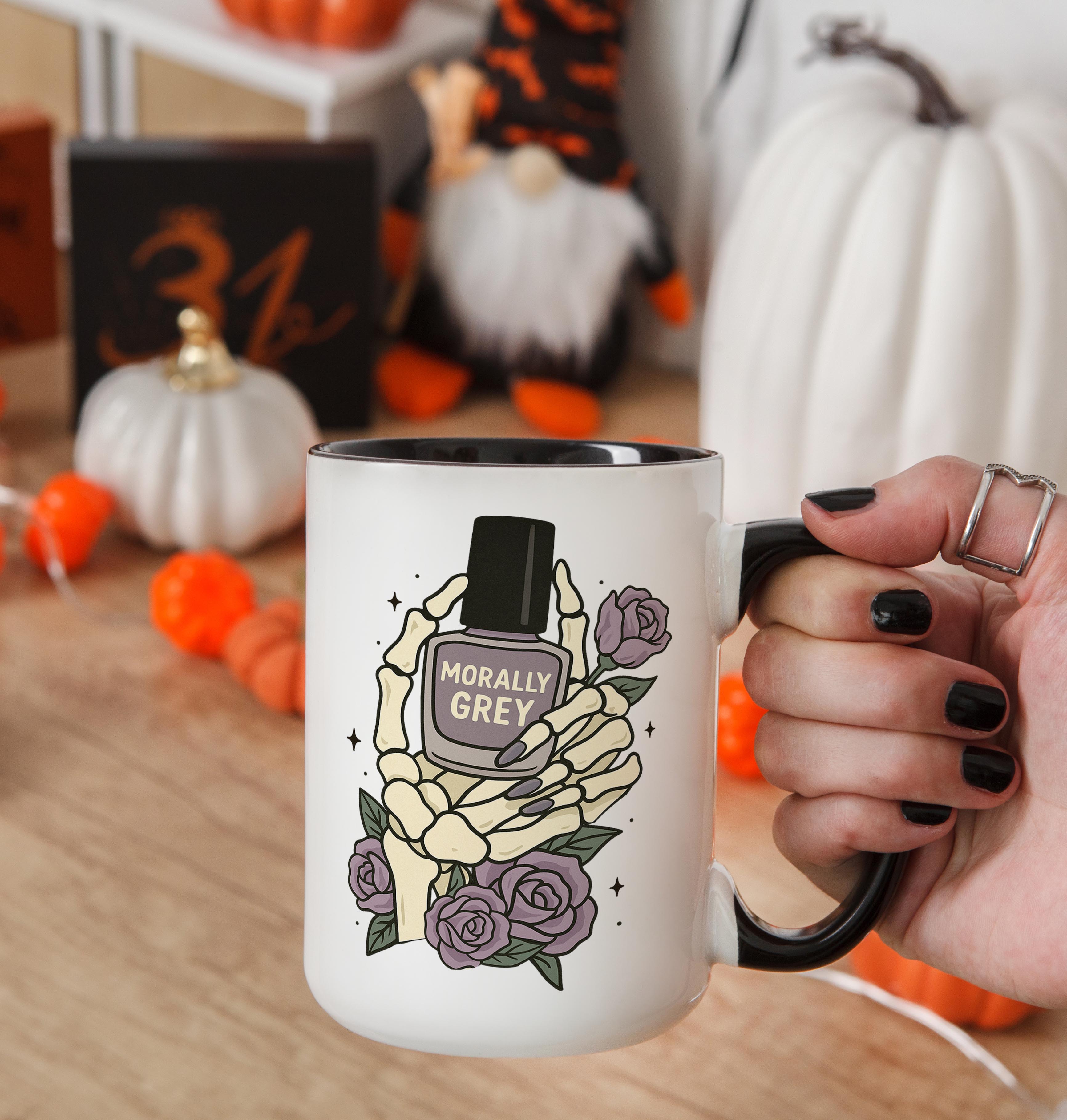 Morally Grey - Adult Humor Mug