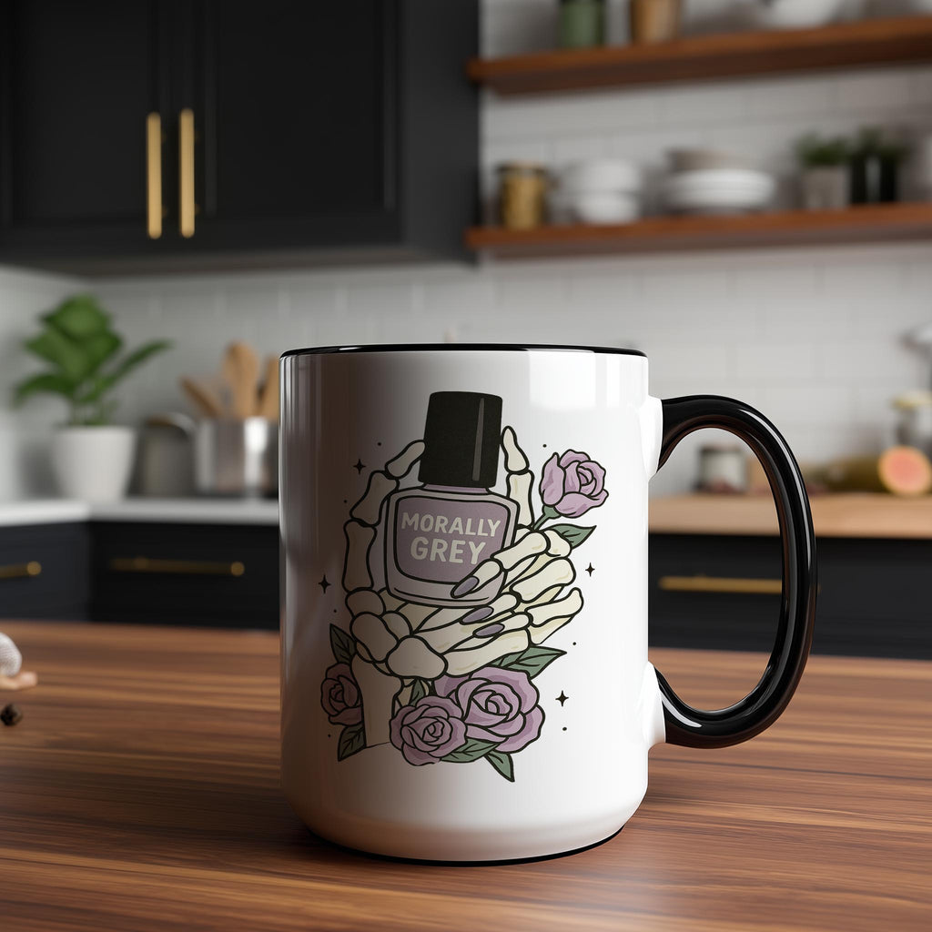 Morally Grey - Adult Humor Mug