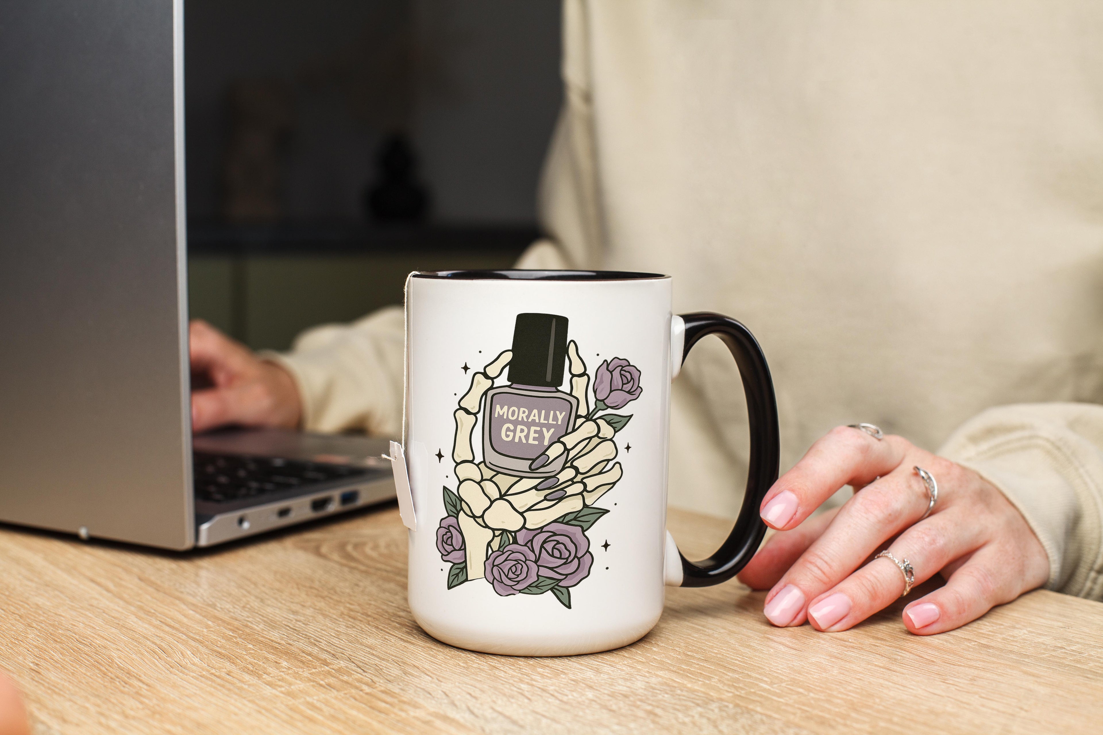 Morally Grey - Adult Humor Mug
