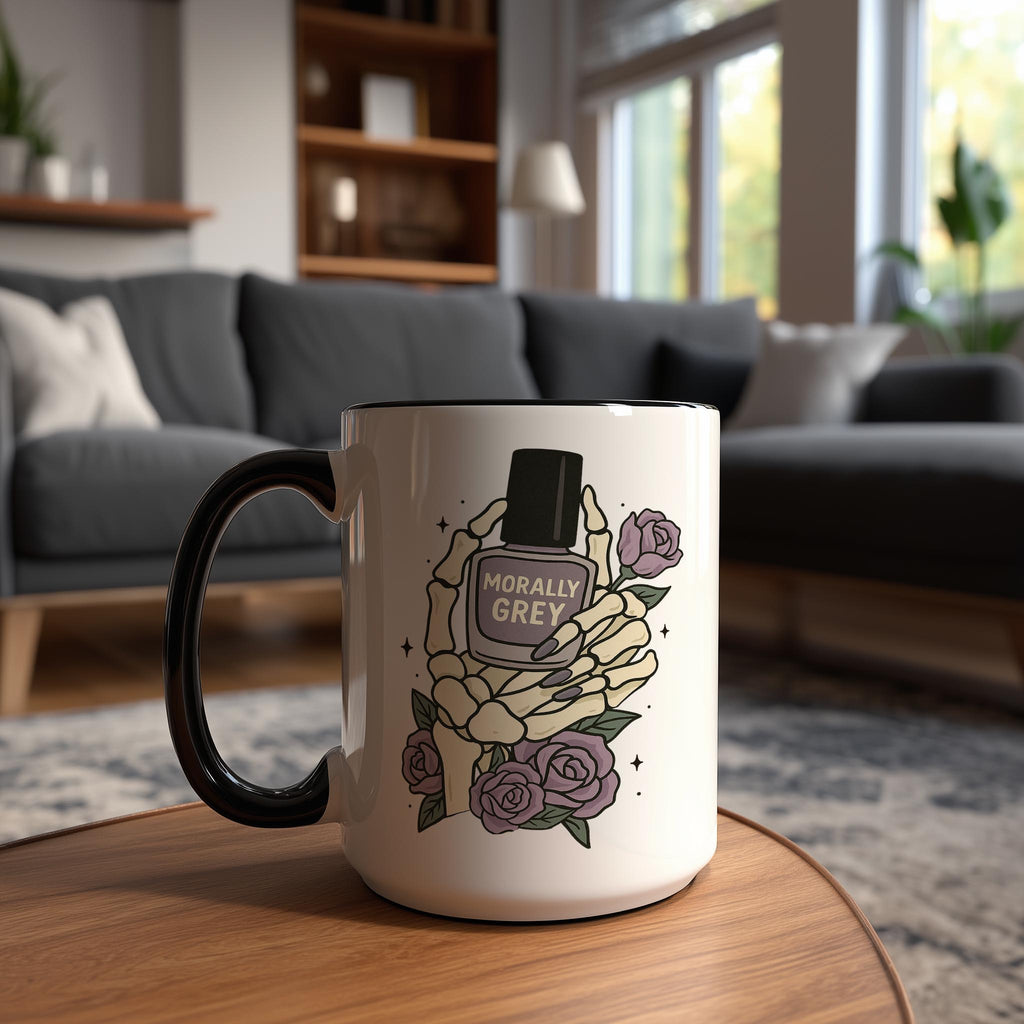 Morally Grey - Adult Humor Mug