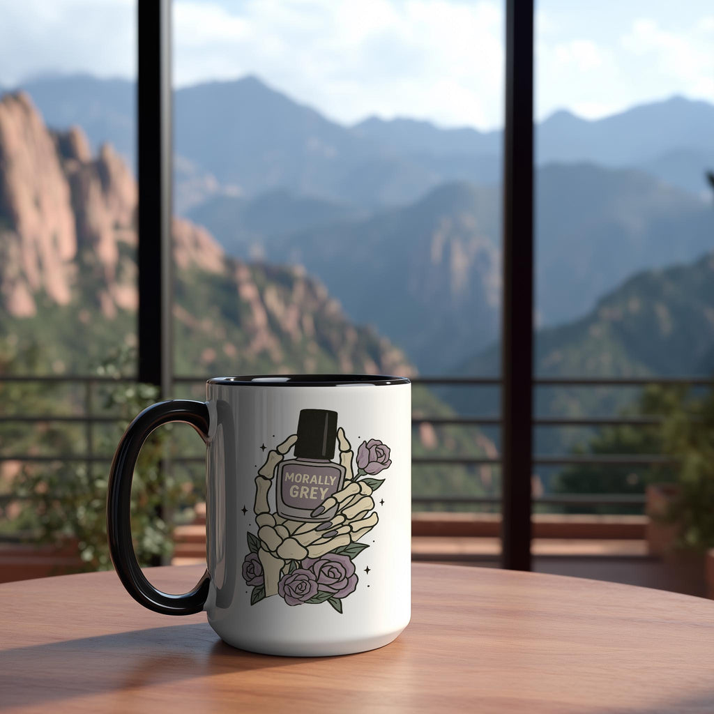 Morally Grey - Adult Humor Mug