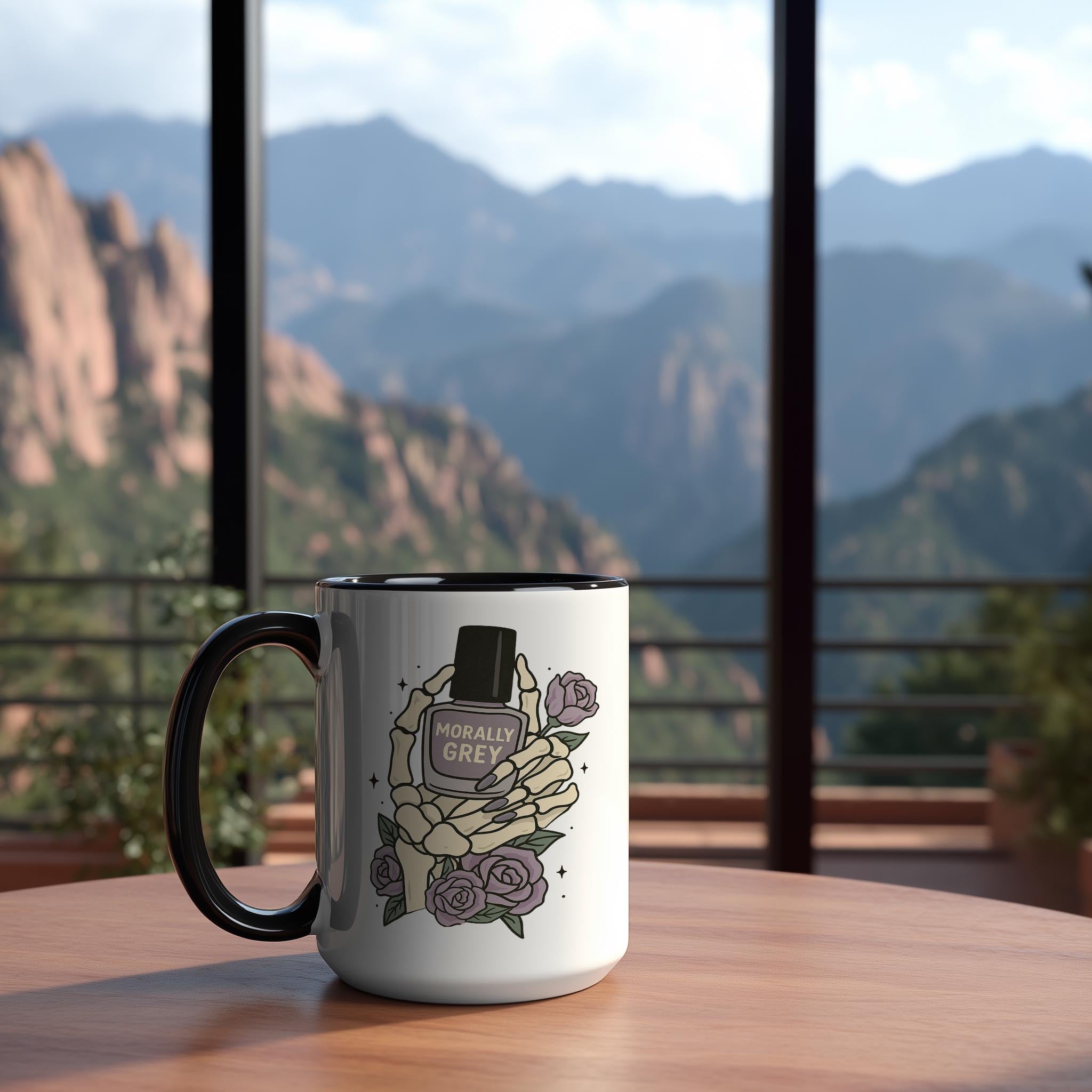 Morally Grey - Adult Humor Mug