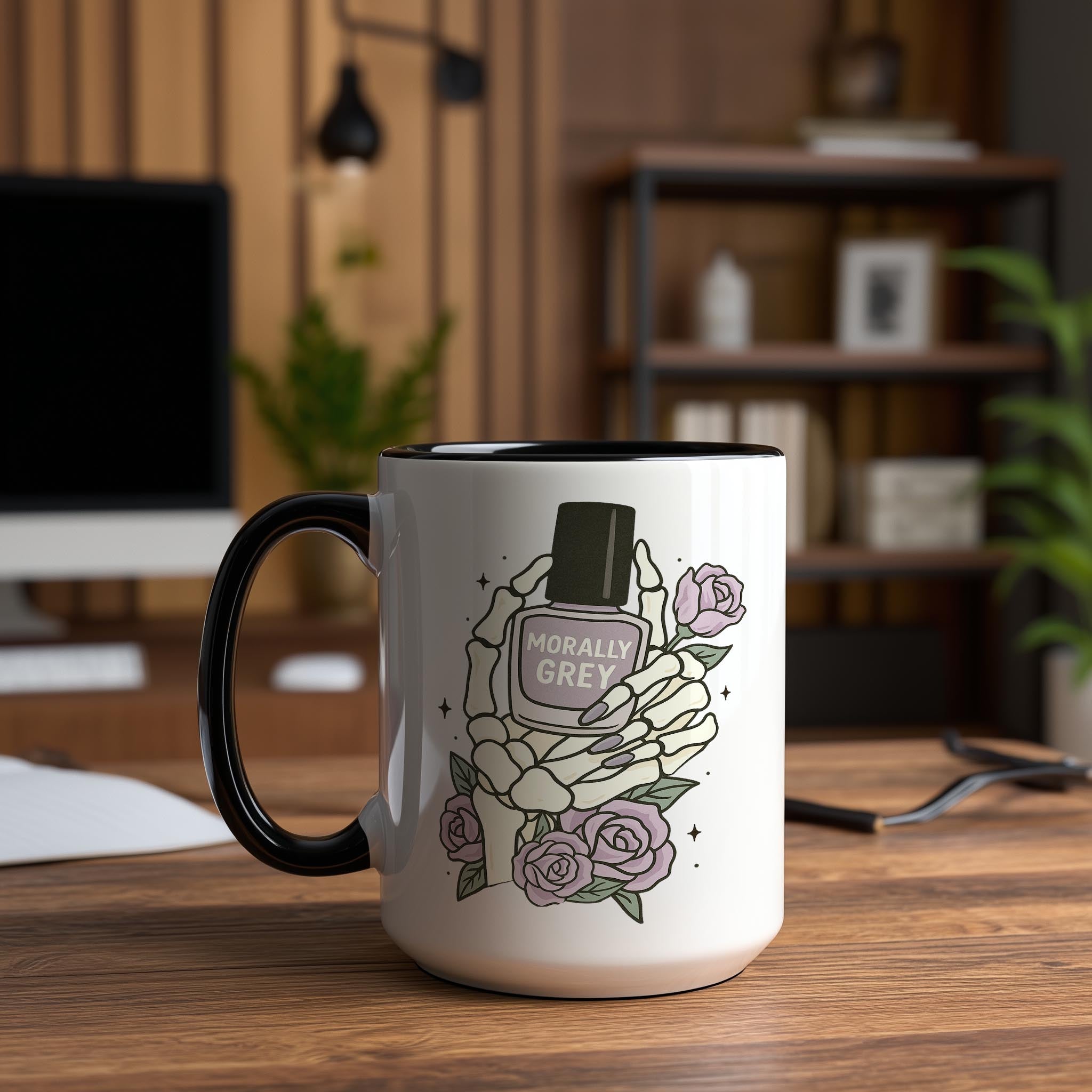 Morally Grey - Adult Humor Mug