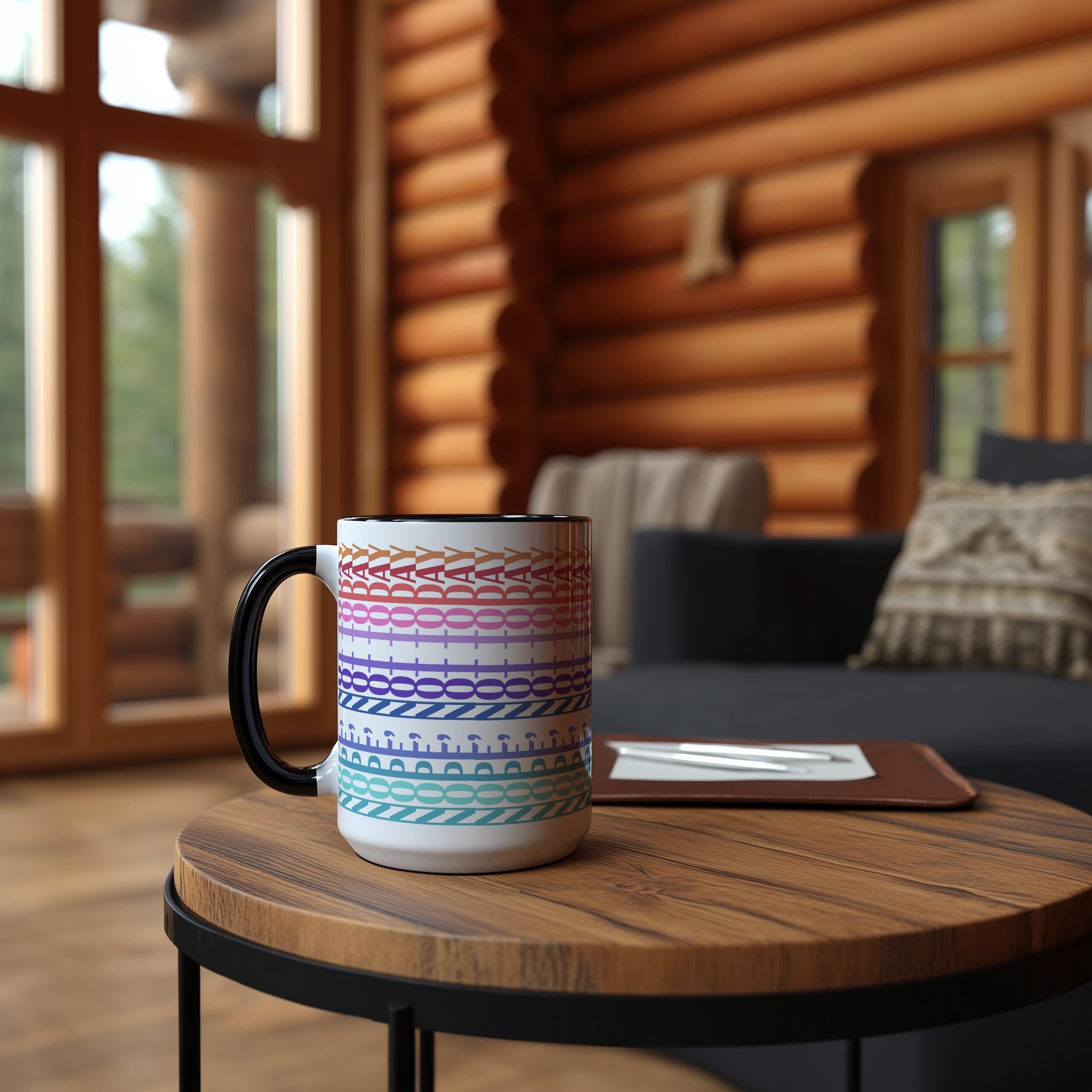 Hidden Message "Nope Not Today" Mug