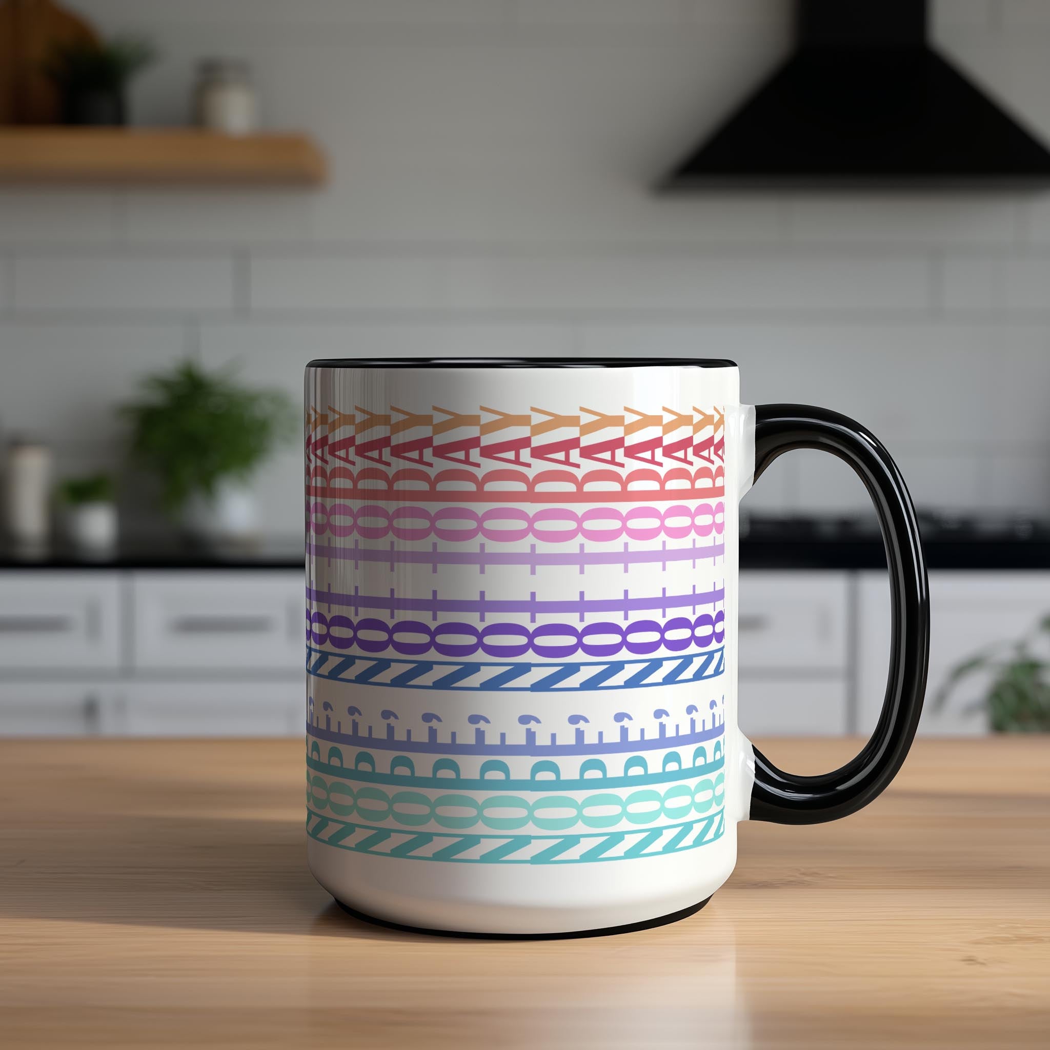 Hidden Message "Nope Not Today" Mug