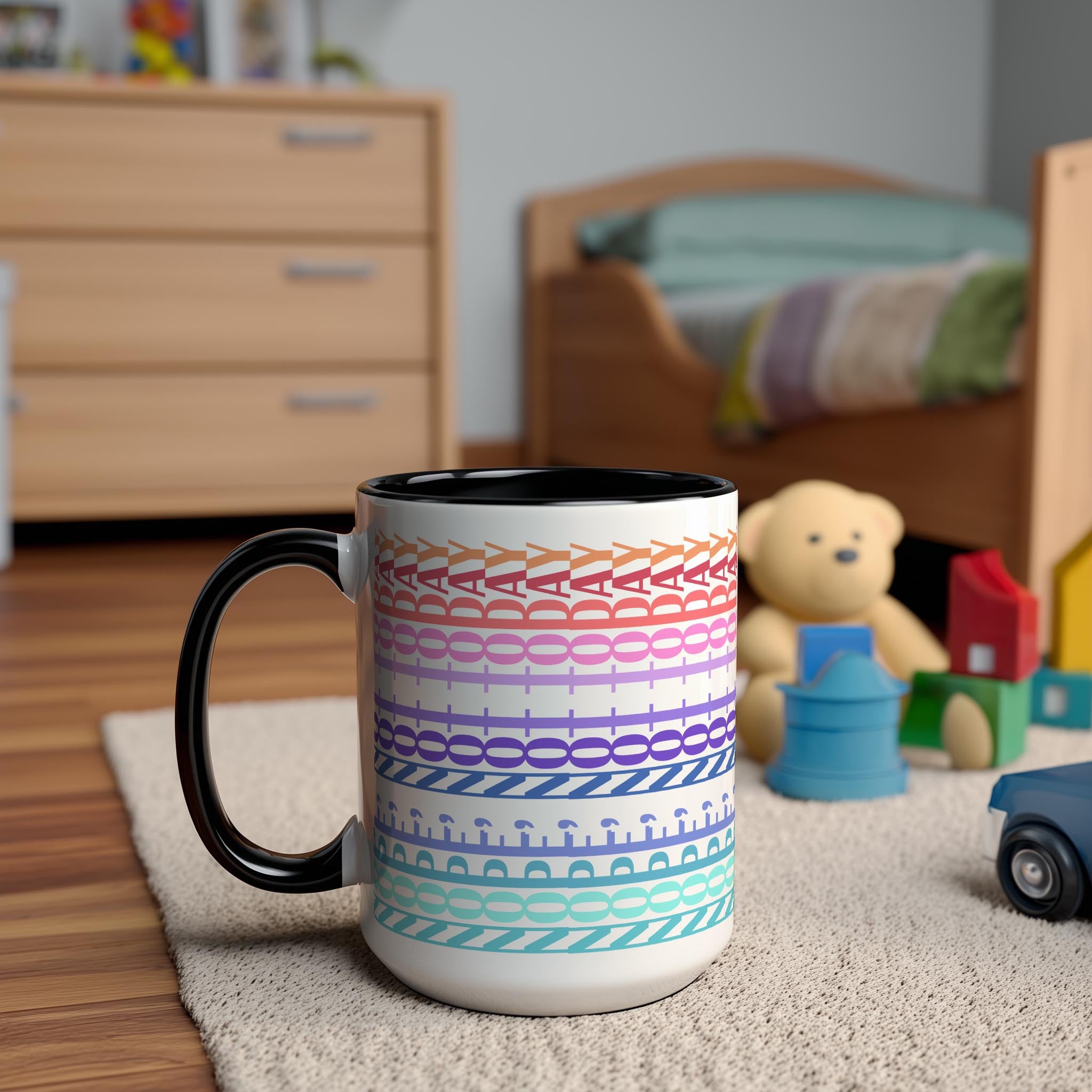 Hidden Message "Nope Not Today" Mug