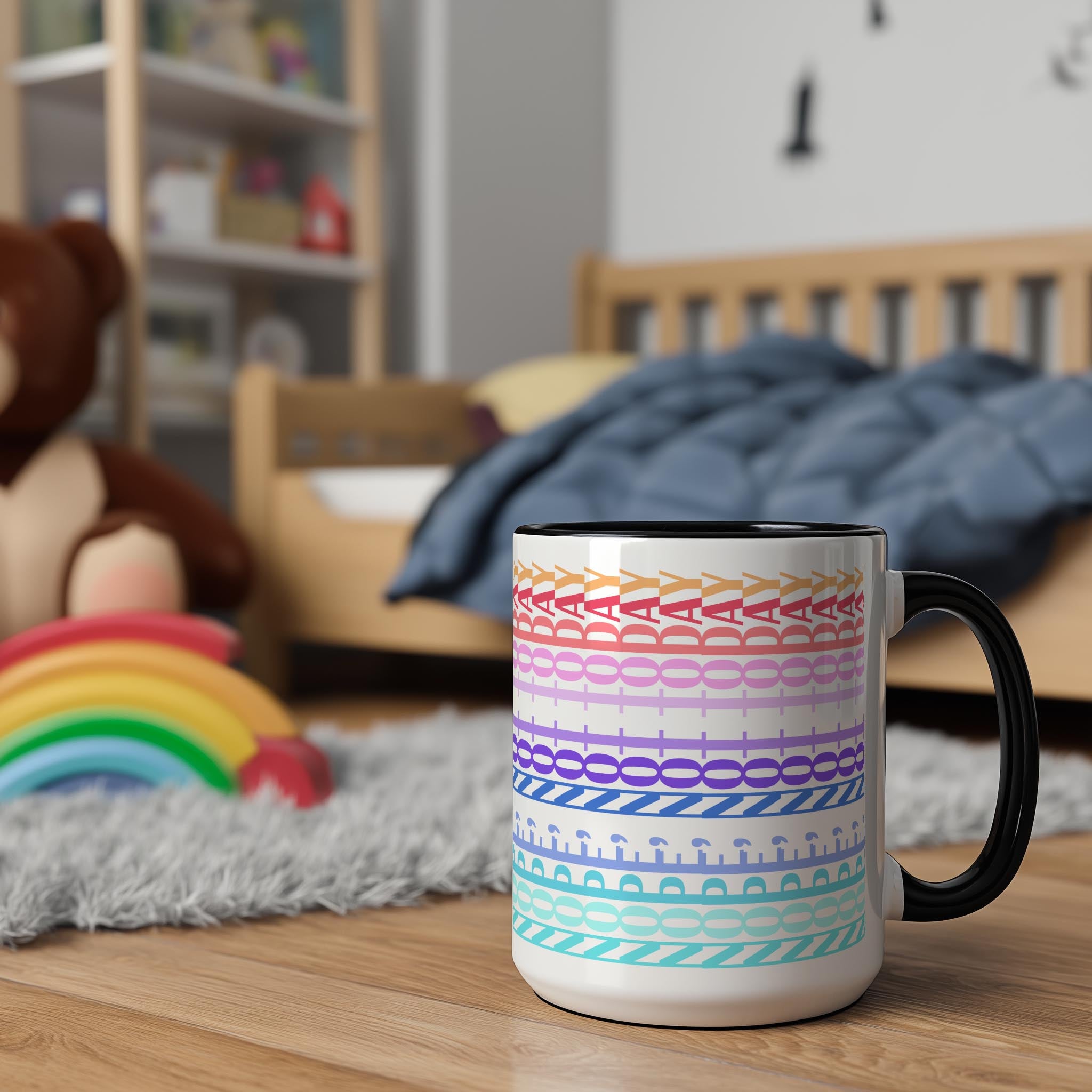 Hidden Message "Nope Not Today" Mug