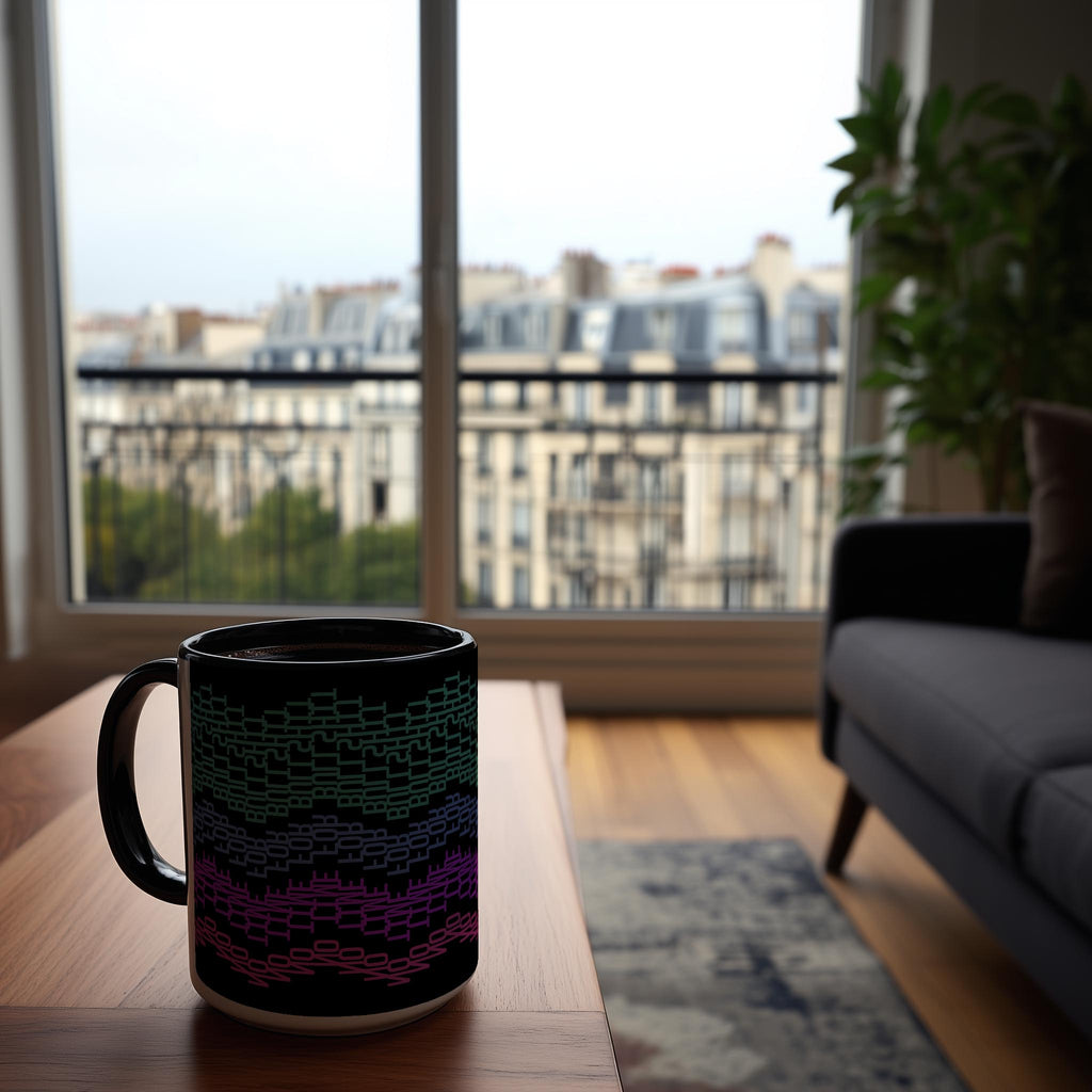 Hidden Message "No Time For Bullsh*t" Mug