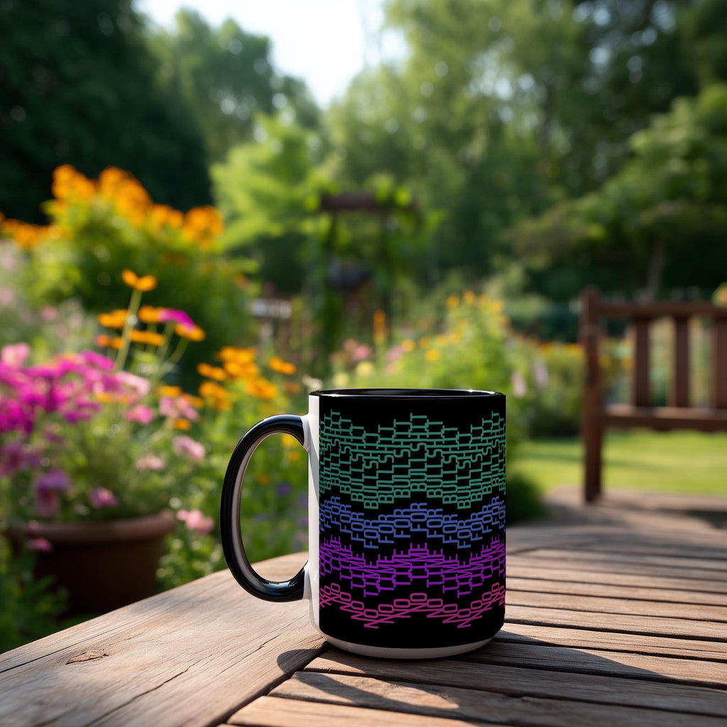 Hidden Message "No Time For Bullsh*t" Mug