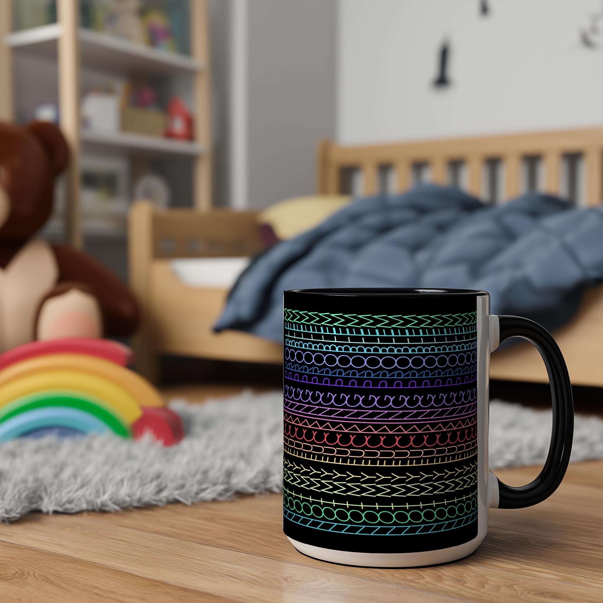 Hidden Message "Not My F*cking Problem" Mug