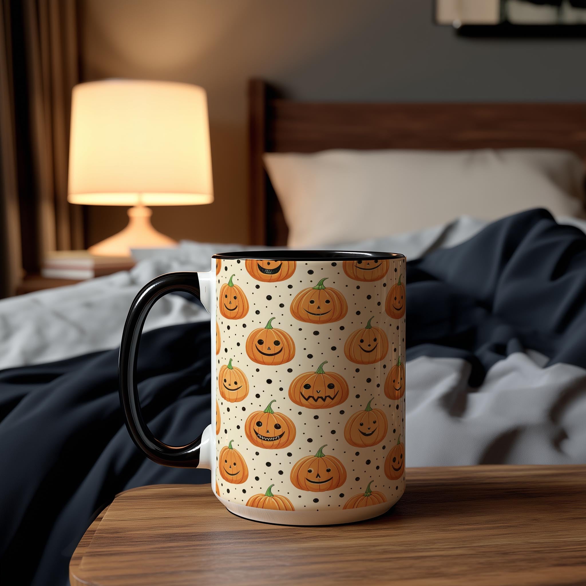 Pumpkin Pattern - Halloween Mug