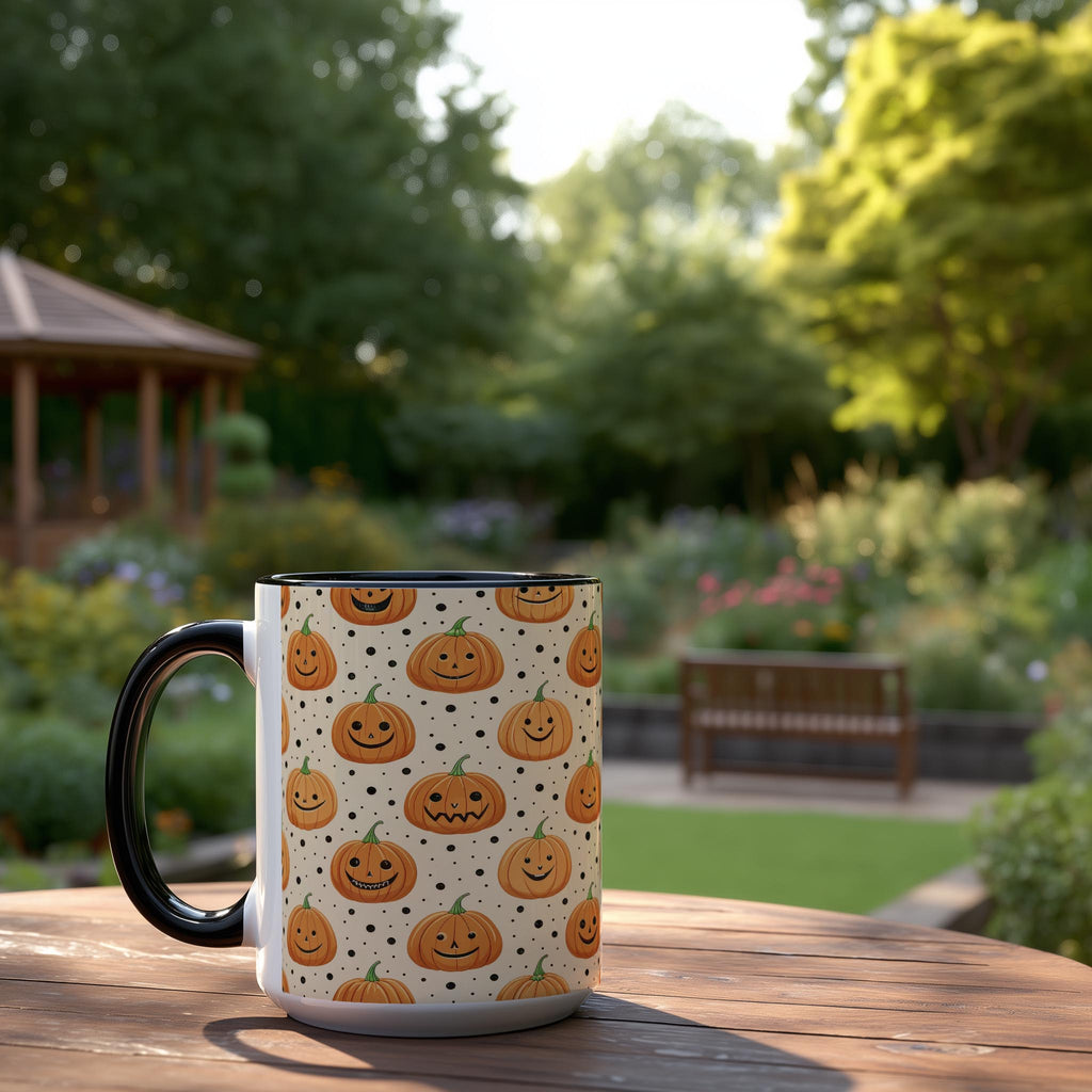 Pumpkin Pattern - Halloween Mug