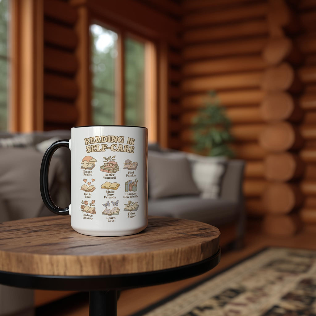 Reading is Self Care - Hobbies and Interests Mug