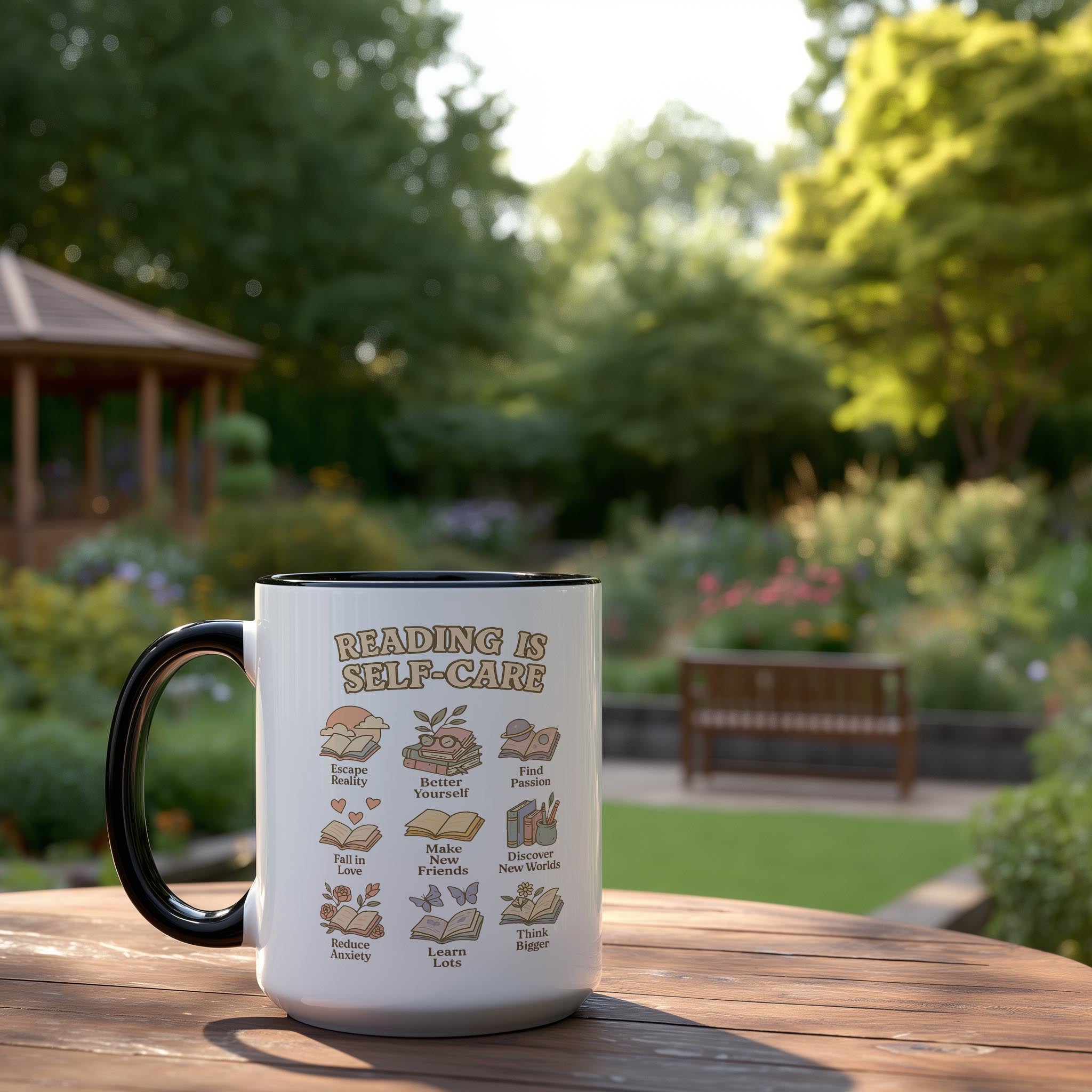 Reading is Self Care - Hobbies and Interests Mug