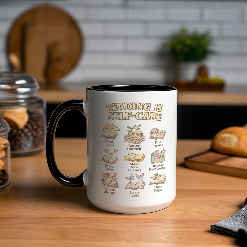 Reading is Self Care - Hobbies and Interests Mug